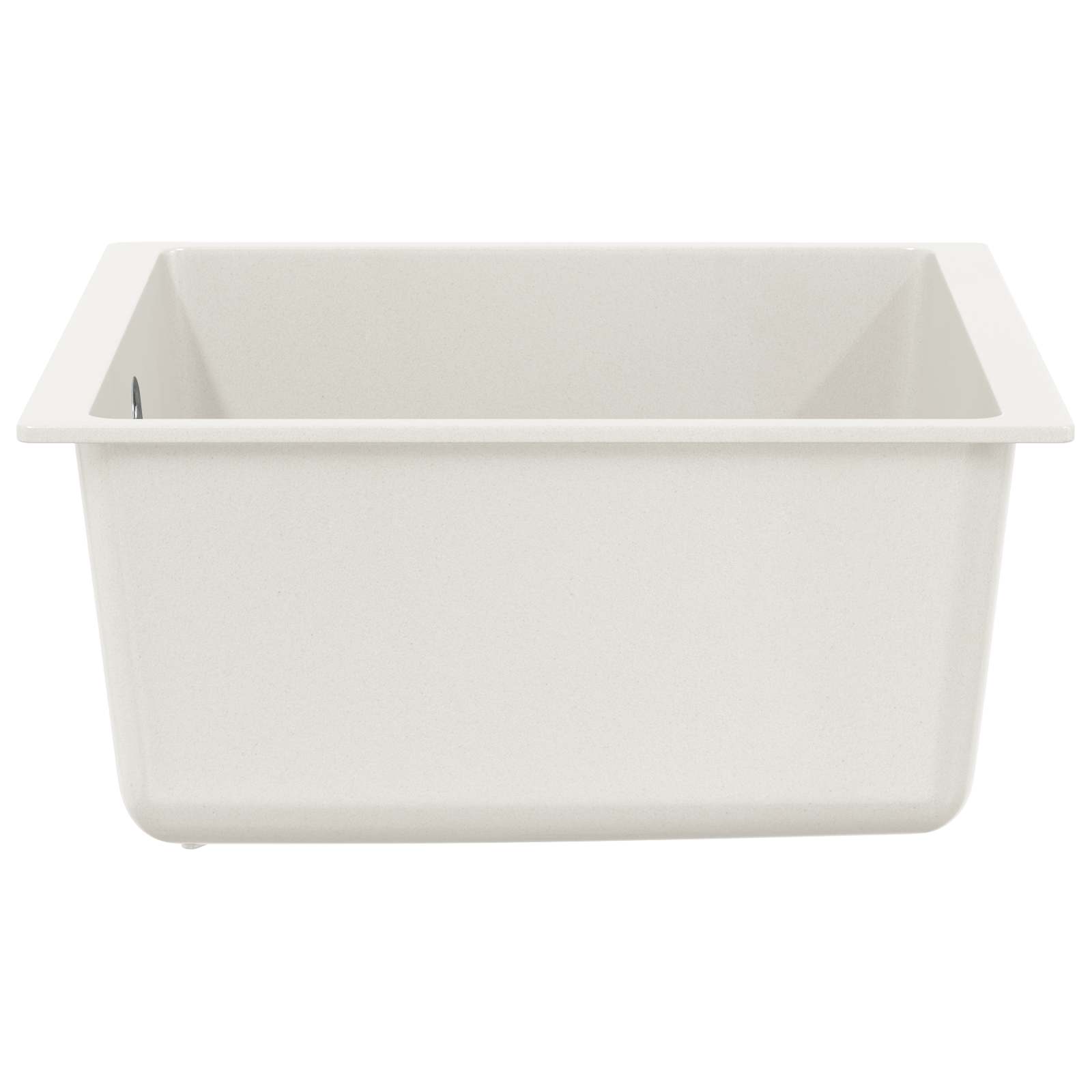 Wasbak Wit 430 x 460 mm 80% Kwarts en 20% Hars is nu te koop bij PeponiXL, paradijselijk wonen!