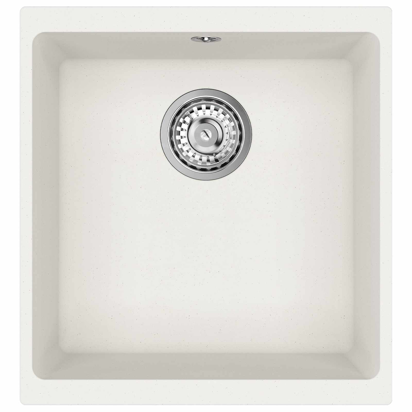 Wasbak Wit 430 x 460 mm 80% Kwarts en 20% Hars is nu te koop bij PeponiXL, paradijselijk wonen!