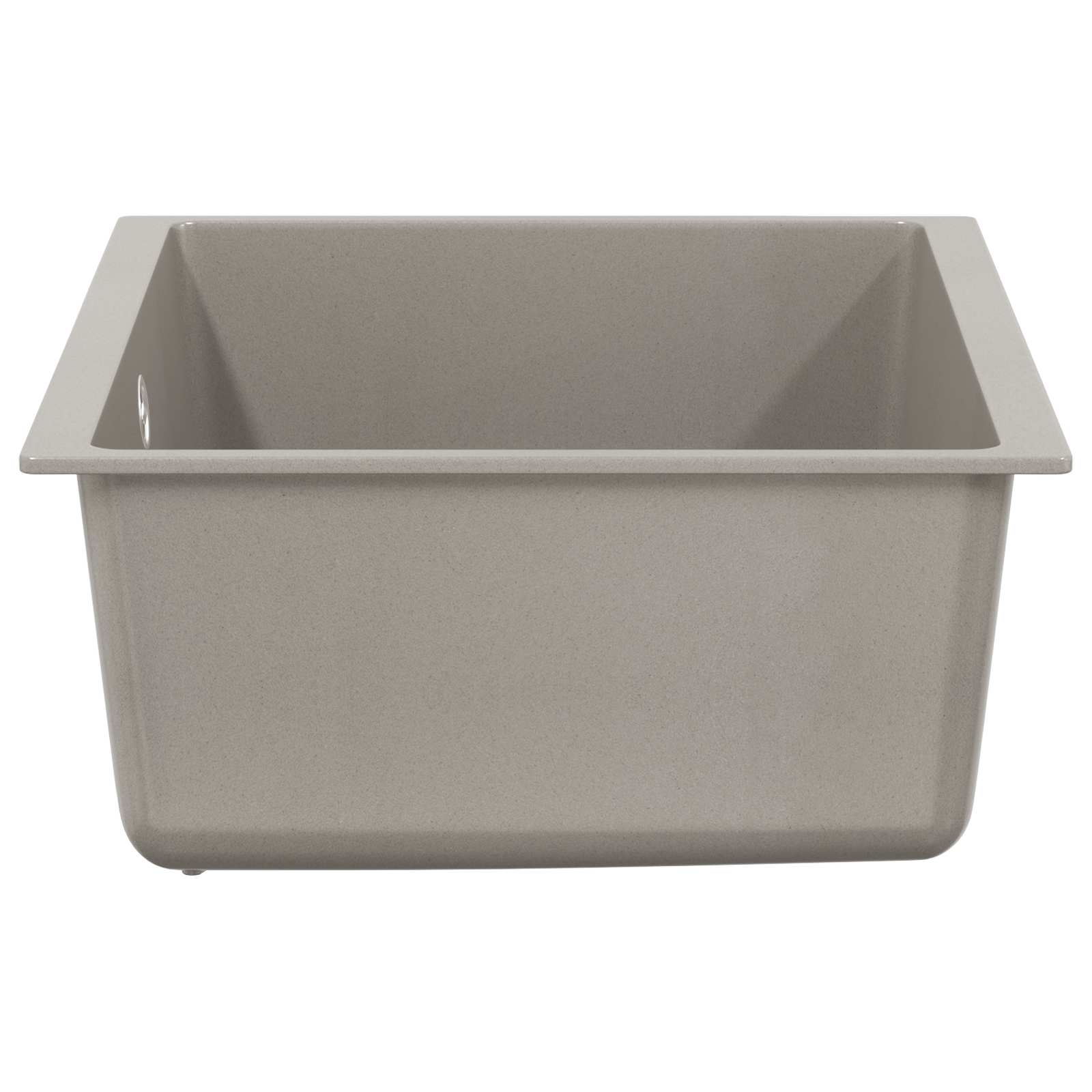 Wasbak Grijs 530 x 460 mm 80% Kwarts en 20% Hars is nu te koop bij PeponiXL, paradijselijk wonen!