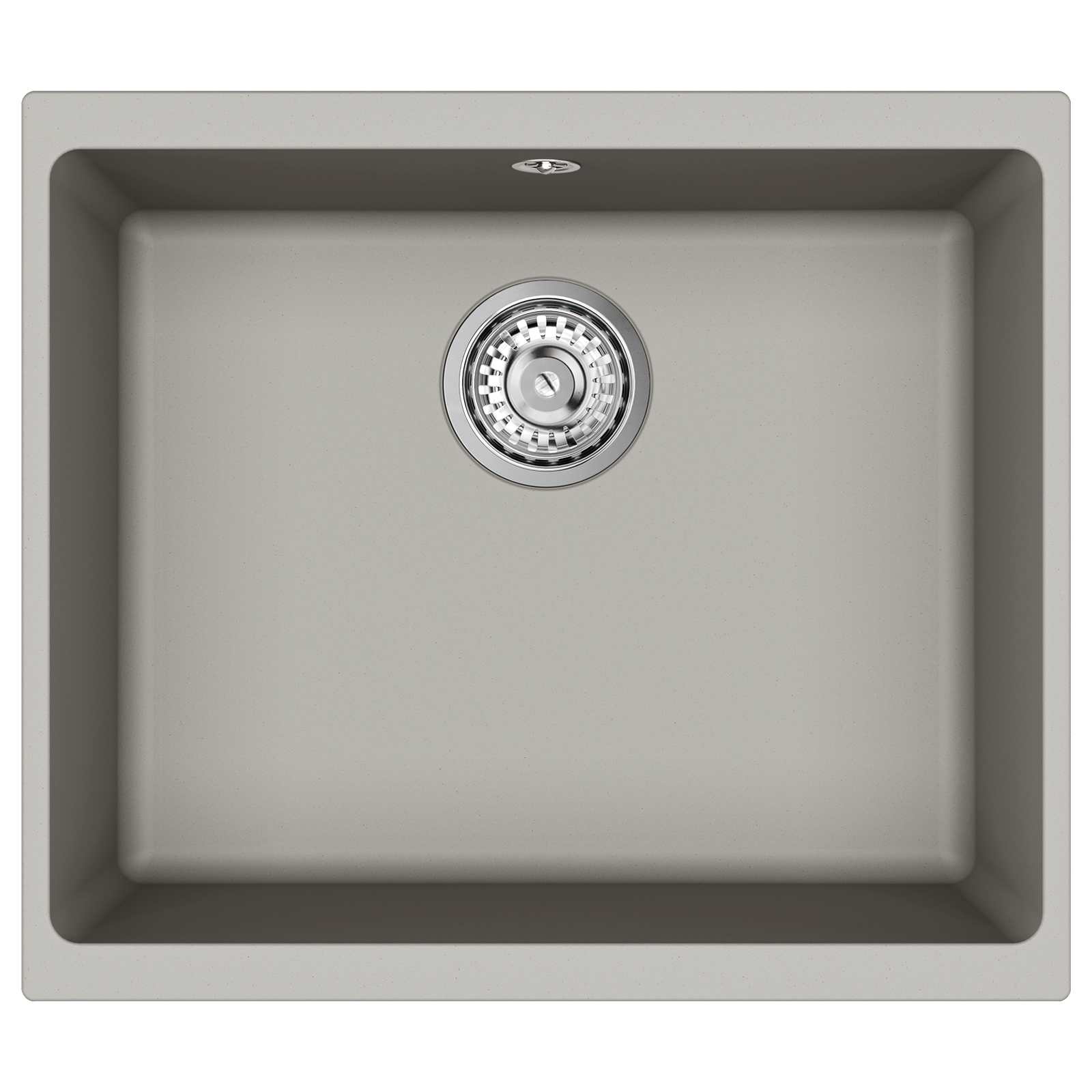 Wasbak Grijs 530 x 460 mm 80% Kwarts en 20% Hars is nu te koop bij PeponiXL, paradijselijk wonen!