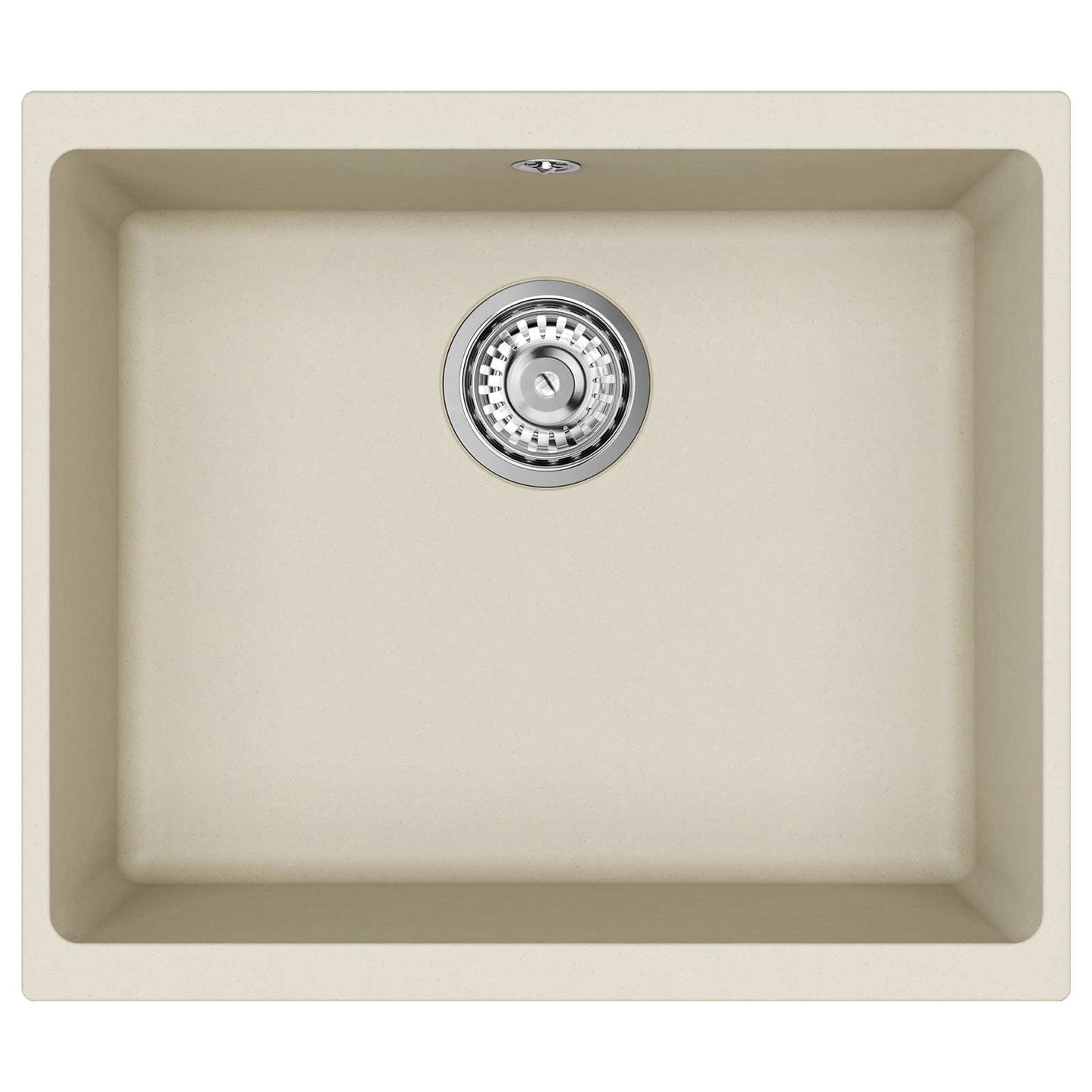Wasbak Beige 530 x 460 mm 80% Kwarts en 20% Hars is nu te koop bij PeponiXL, paradijselijk wonen!