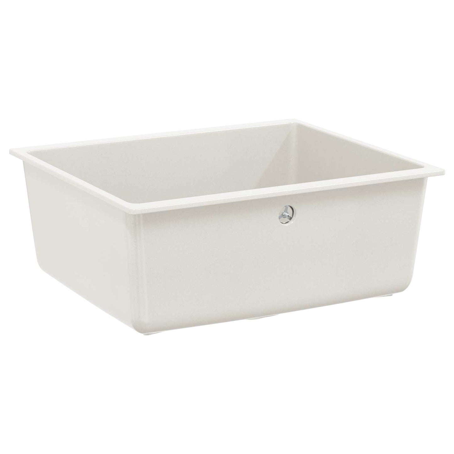 Wasbak Wit 530 x 460 mm 80% Kwarts en 20% Hars is nu te koop bij PeponiXL, paradijselijk wonen!