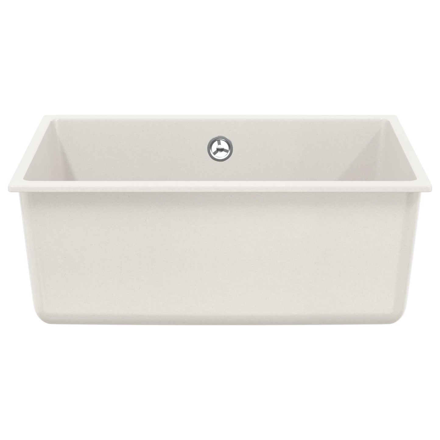 Wasbak Wit 530 x 460 mm 80% Kwarts en 20% Hars is nu te koop bij PeponiXL, paradijselijk wonen!