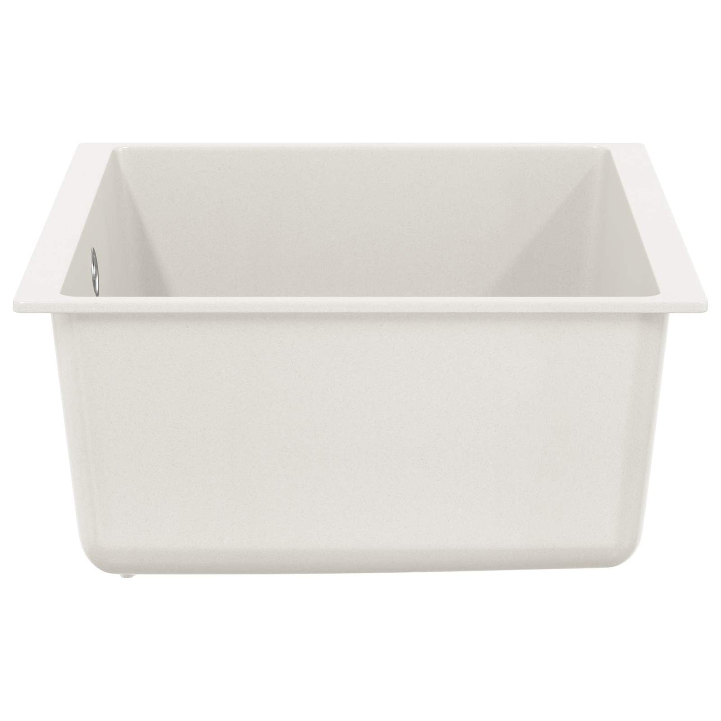 Wasbak Wit 530 x 460 mm 80% Kwarts en 20% Hars is nu te koop bij PeponiXL, paradijselijk wonen!