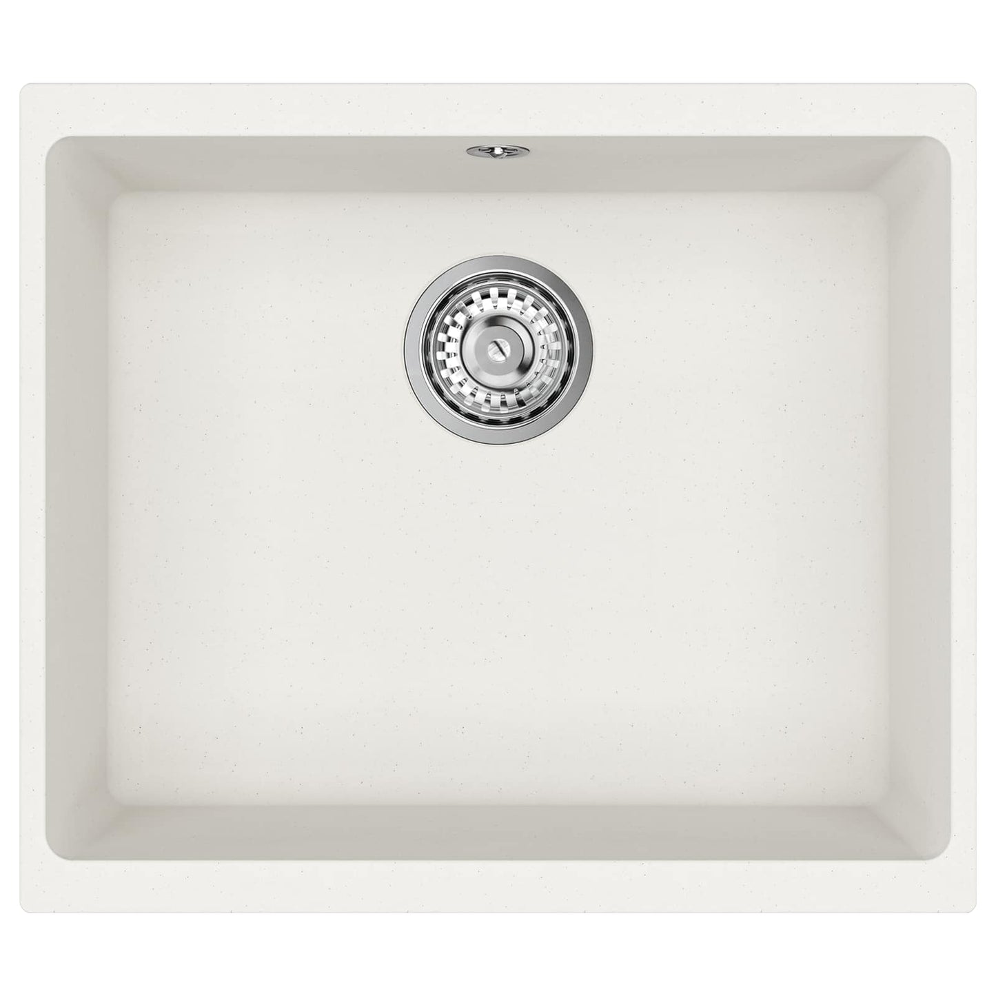 Wasbak Wit 530 x 460 mm 80% Kwarts en 20% Hars is nu te koop bij PeponiXL, paradijselijk wonen!