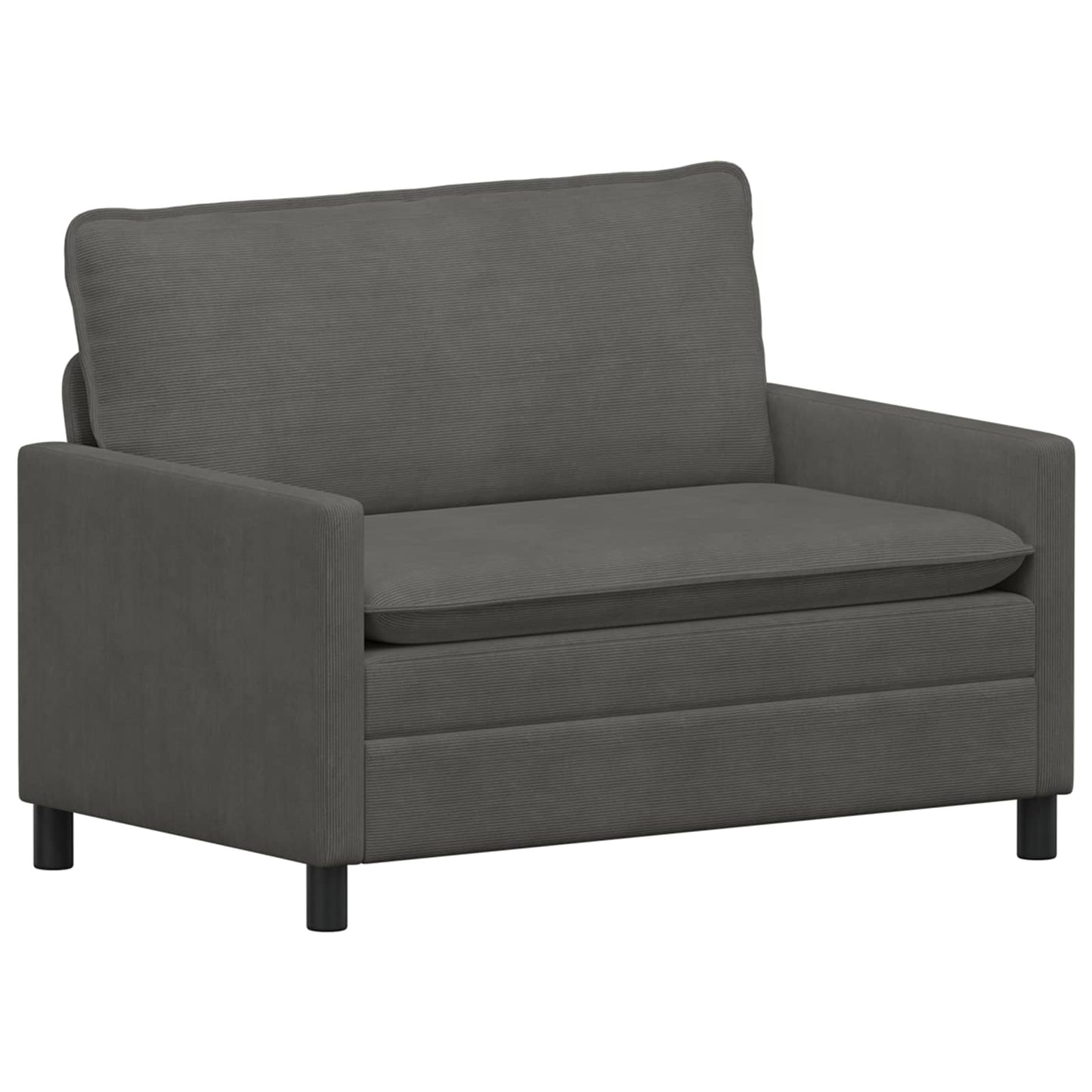 Bankstel 2 pcs Donkergrijs Stof is nu te koop bij PeponiXL, paradijselijk wonen!