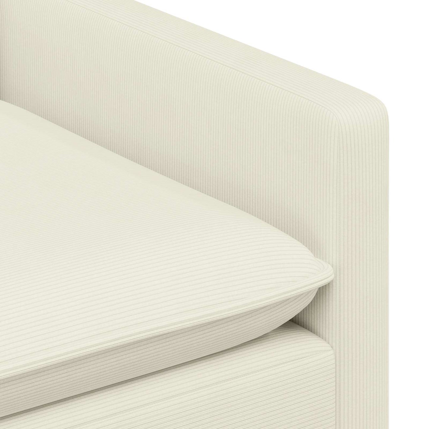 Bankstel 2 pcs Crèmekleurig Stof is nu te koop bij PeponiXL, paradijselijk wonen!