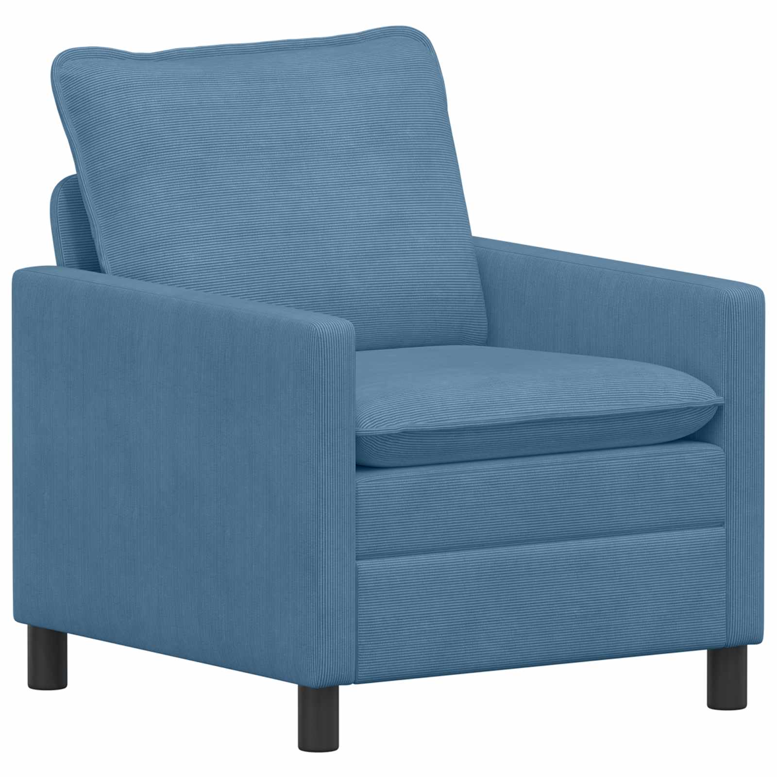 Bankstel 2 pcs Blauw Stof is nu te koop bij PeponiXL, paradijselijk wonen!