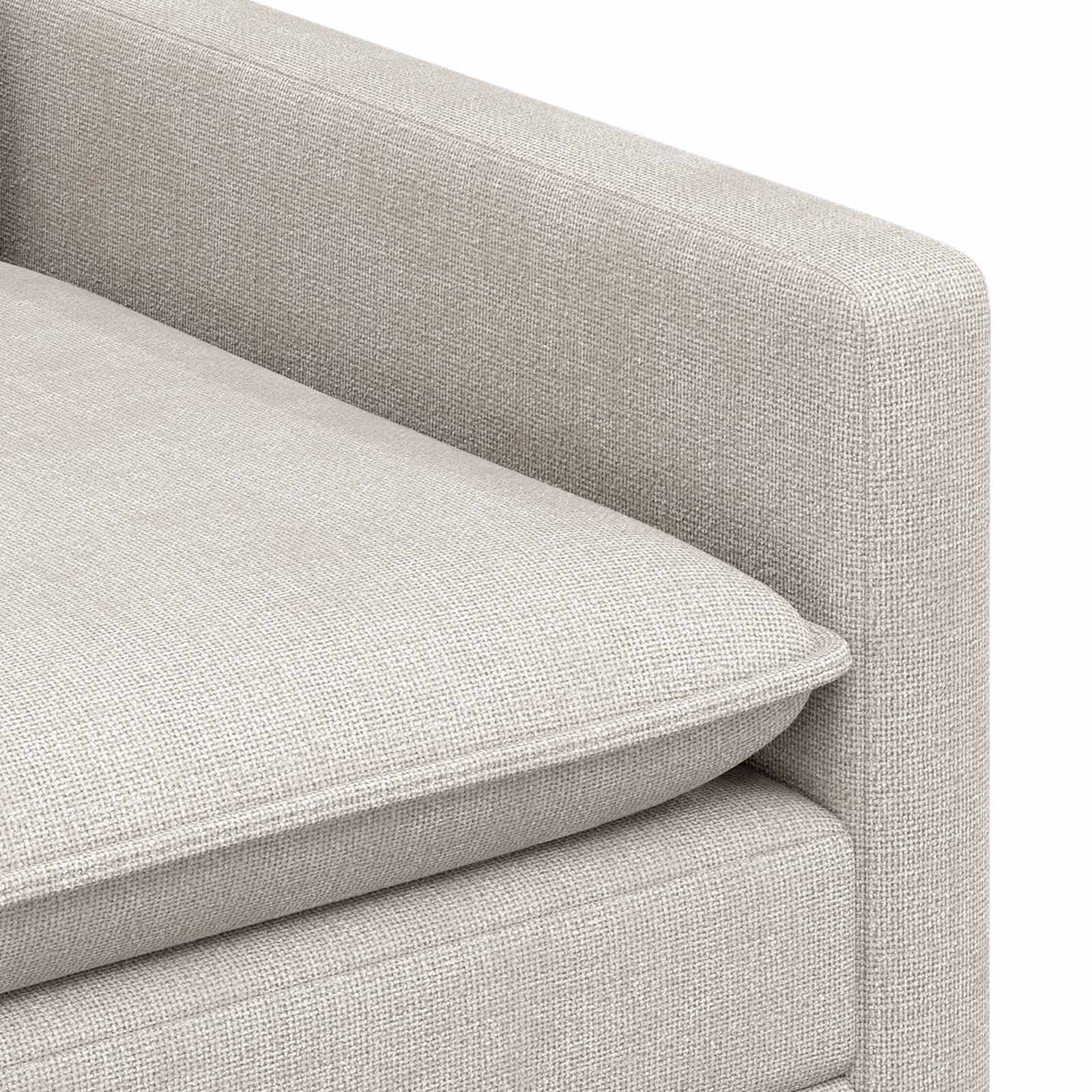 Bankstel 2 pcs Crèmekleurig Polyester is nu te koop bij PeponiXL, paradijselijk wonen!
