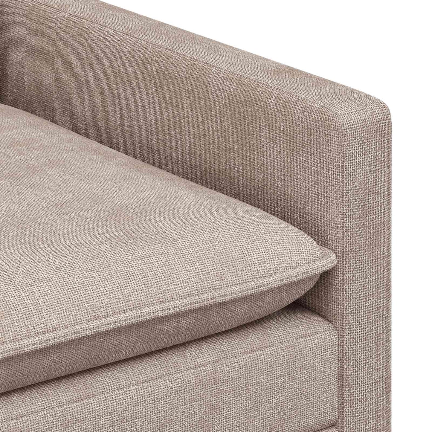 Bankstel 2 pcs Beige Polyester is nu te koop bij PeponiXL, paradijselijk wonen!
