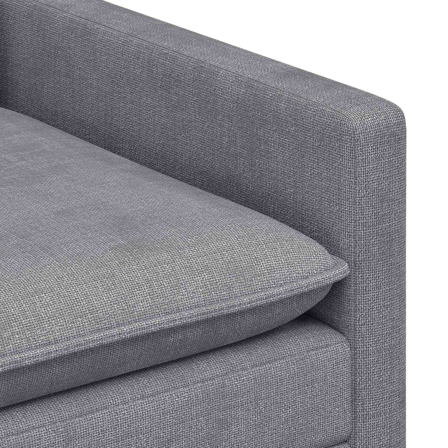 Bankstel 2 pcs Lichtgrijs Polyester is nu te koop bij PeponiXL, paradijselijk wonen!