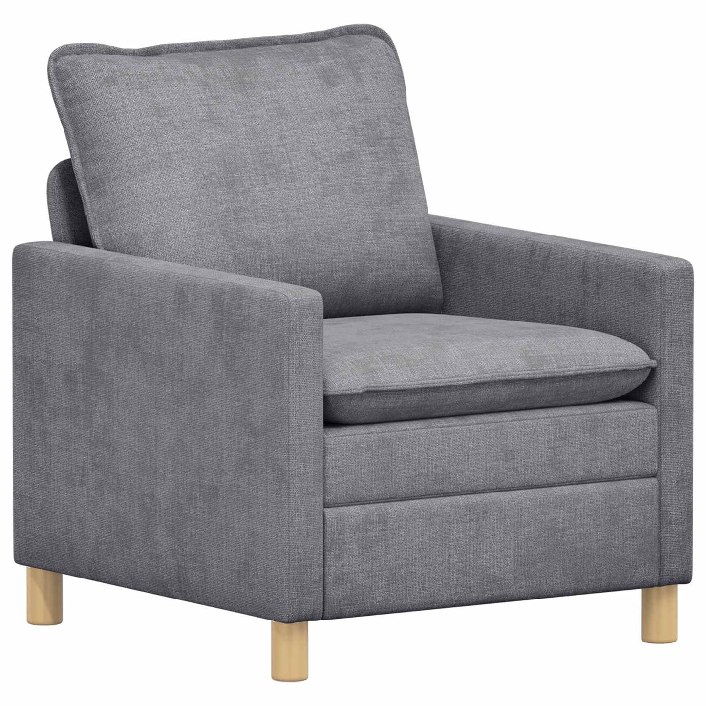 Bankstel 2 pcs Lichtgrijs Polyester is nu te koop bij PeponiXL, paradijselijk wonen!