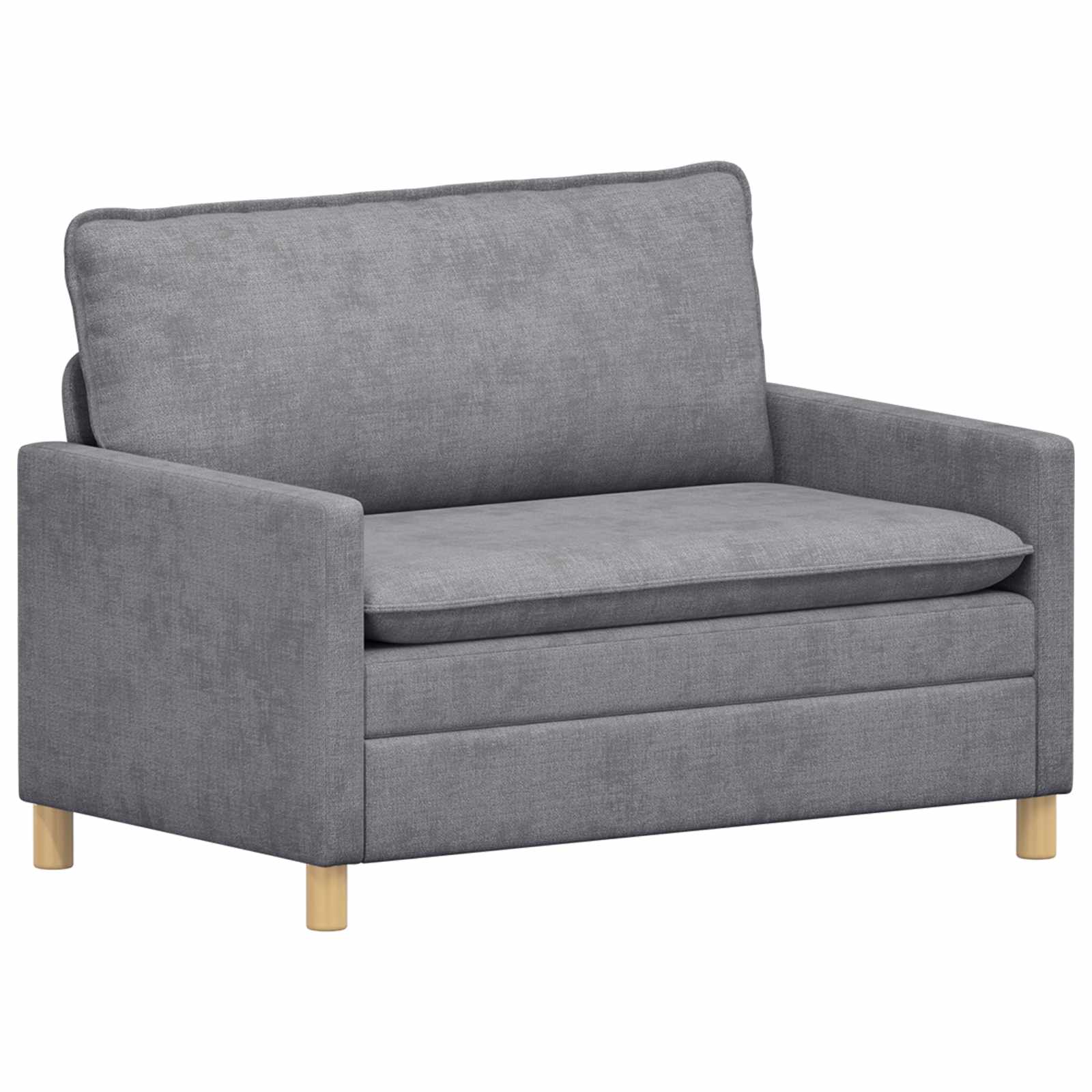 Bankstel 2 pcs Lichtgrijs Polyester is nu te koop bij PeponiXL, paradijselijk wonen!