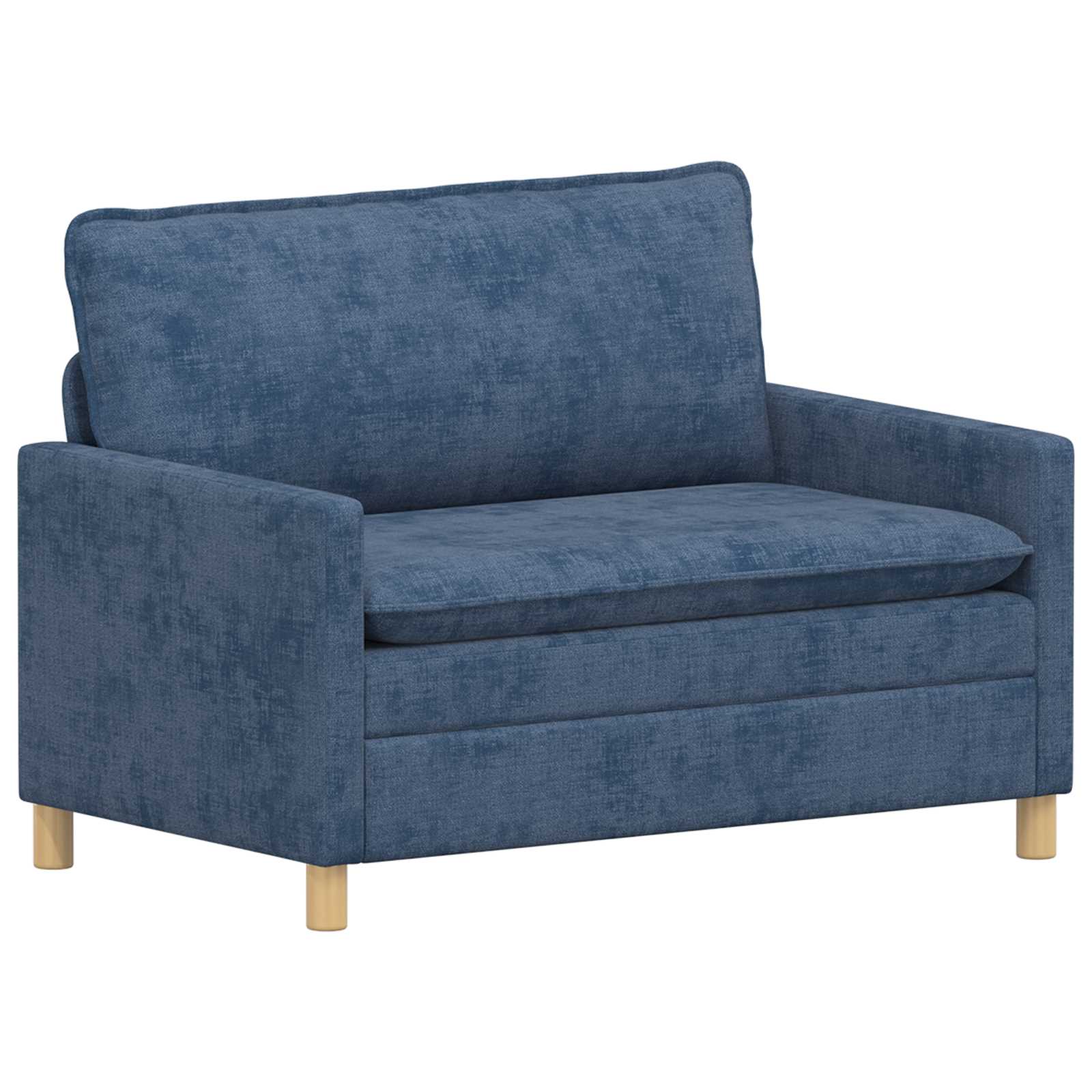 Bankstel 2 pcs Blauw Polyester is nu te koop bij PeponiXL, paradijselijk wonen!