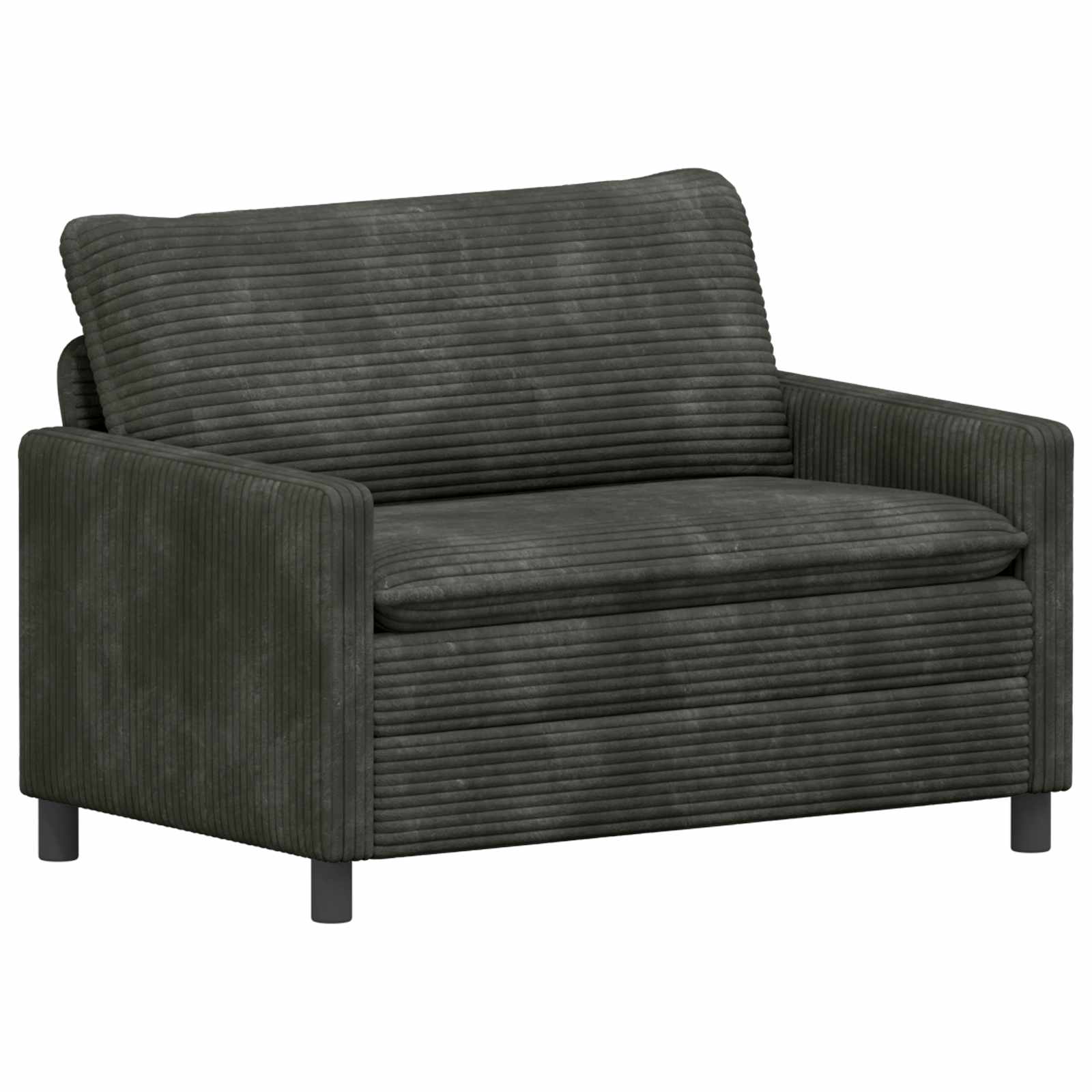 Bankstel 2 pcs Antracietkleurig Polyester is nu te koop bij PeponiXL, paradijselijk wonen!