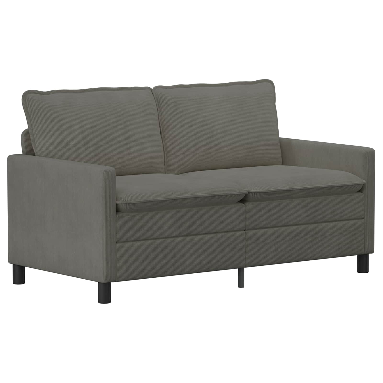 Bankstel 2 pcs Lichtgrijs Stof is nu te koop bij PeponiXL, paradijselijk wonen!