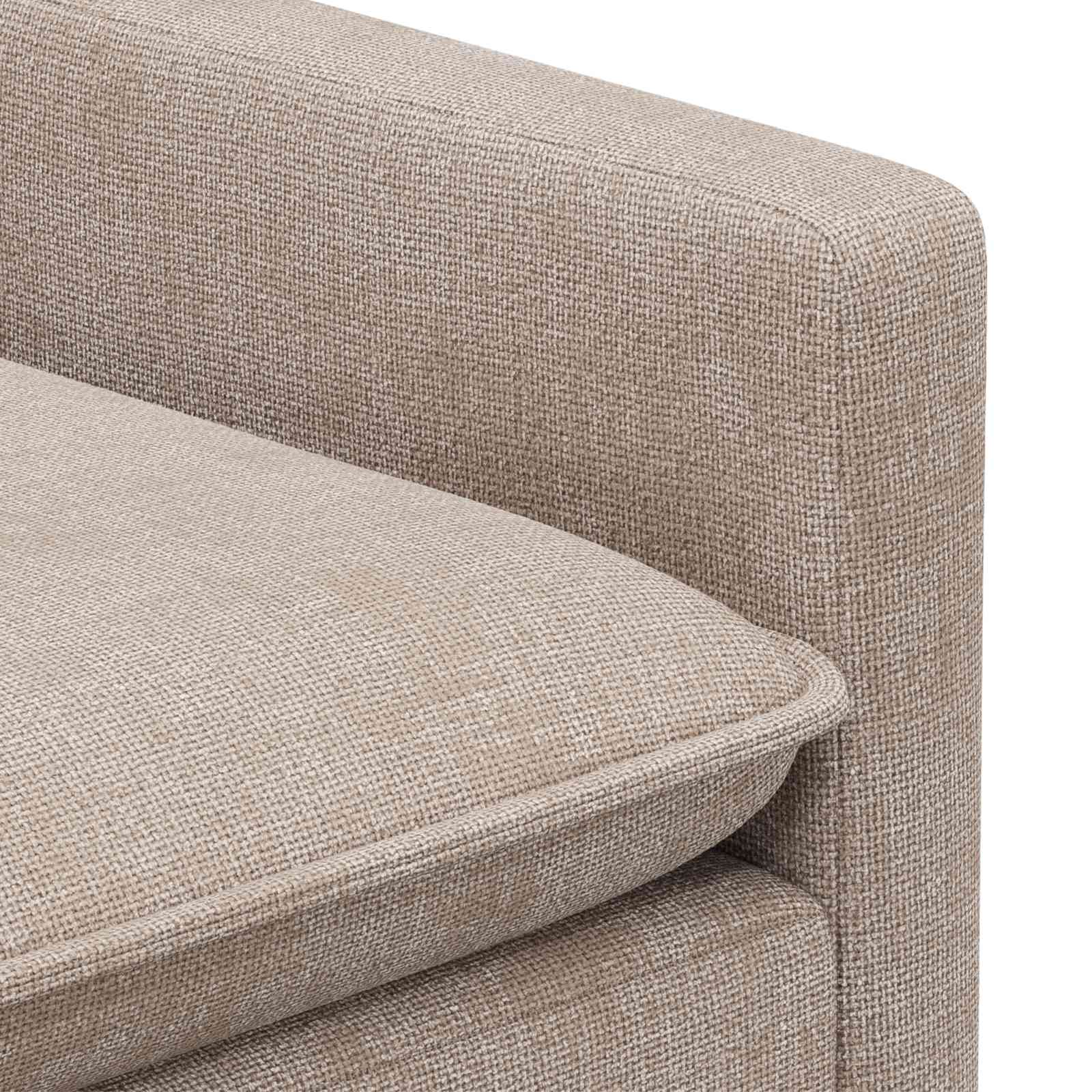 Bankstel 2 pcs Beige Polyester is nu te koop bij PeponiXL, paradijselijk wonen!