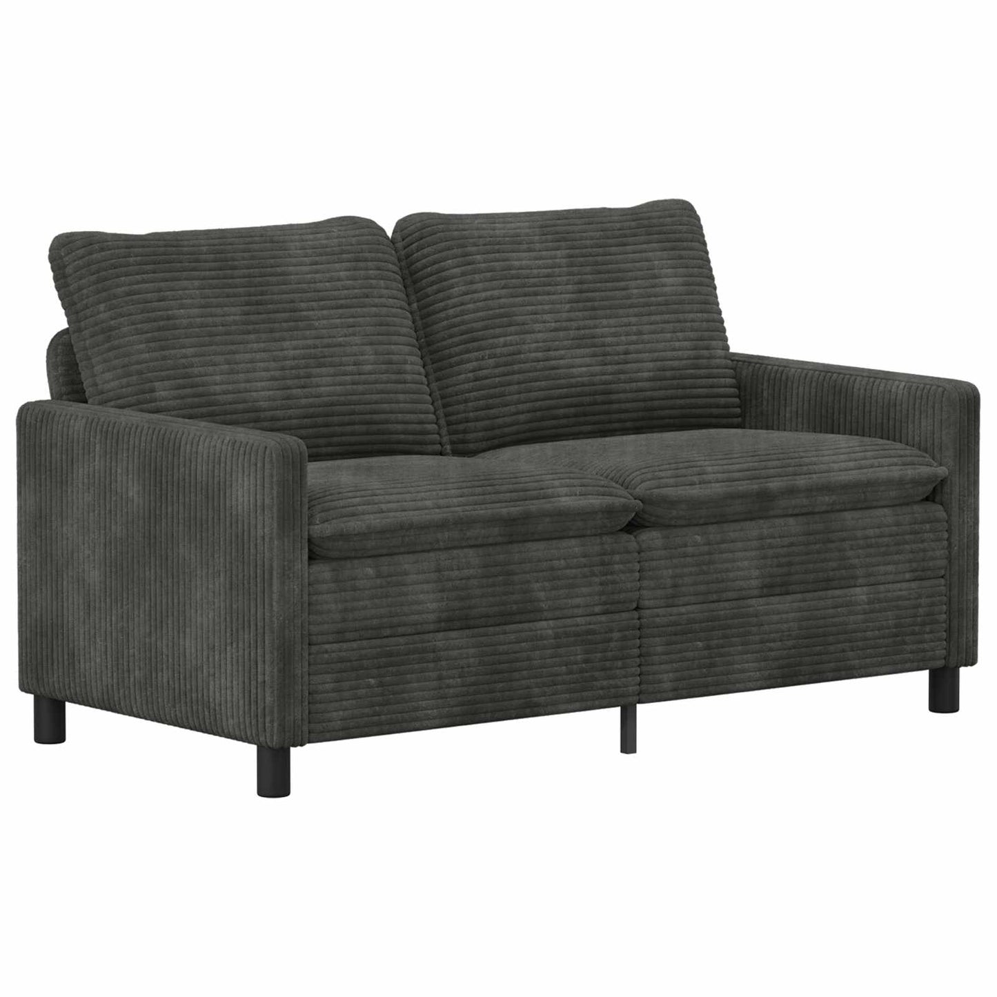 Bankstel 2 pcs Antracietkleurig Polyester is nu te koop bij PeponiXL, paradijselijk wonen!