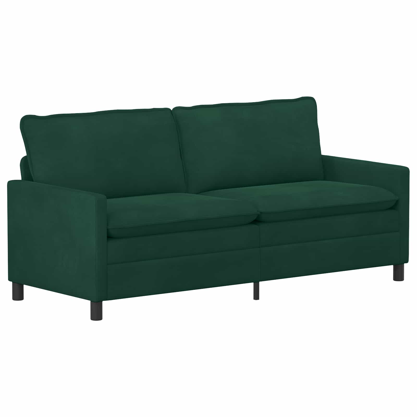 Bankstel 2 pcs Donkergroen Fluweel is nu te koop bij PeponiXL, paradijselijk wonen!