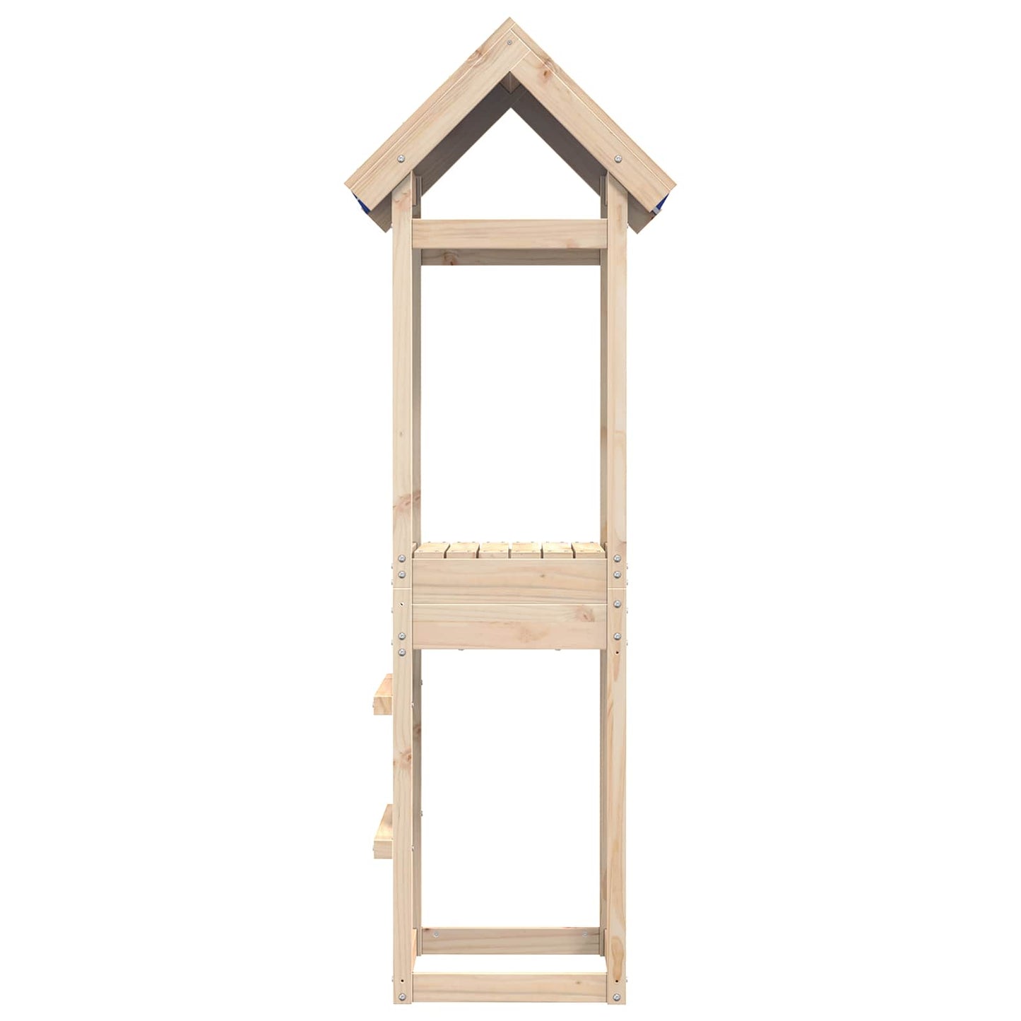 Speeltoren Bruin 52,5 x 46,5 x 195 cm Massief grenenhout is nu te koop bij PeponiXL, paradijselijk wonen!