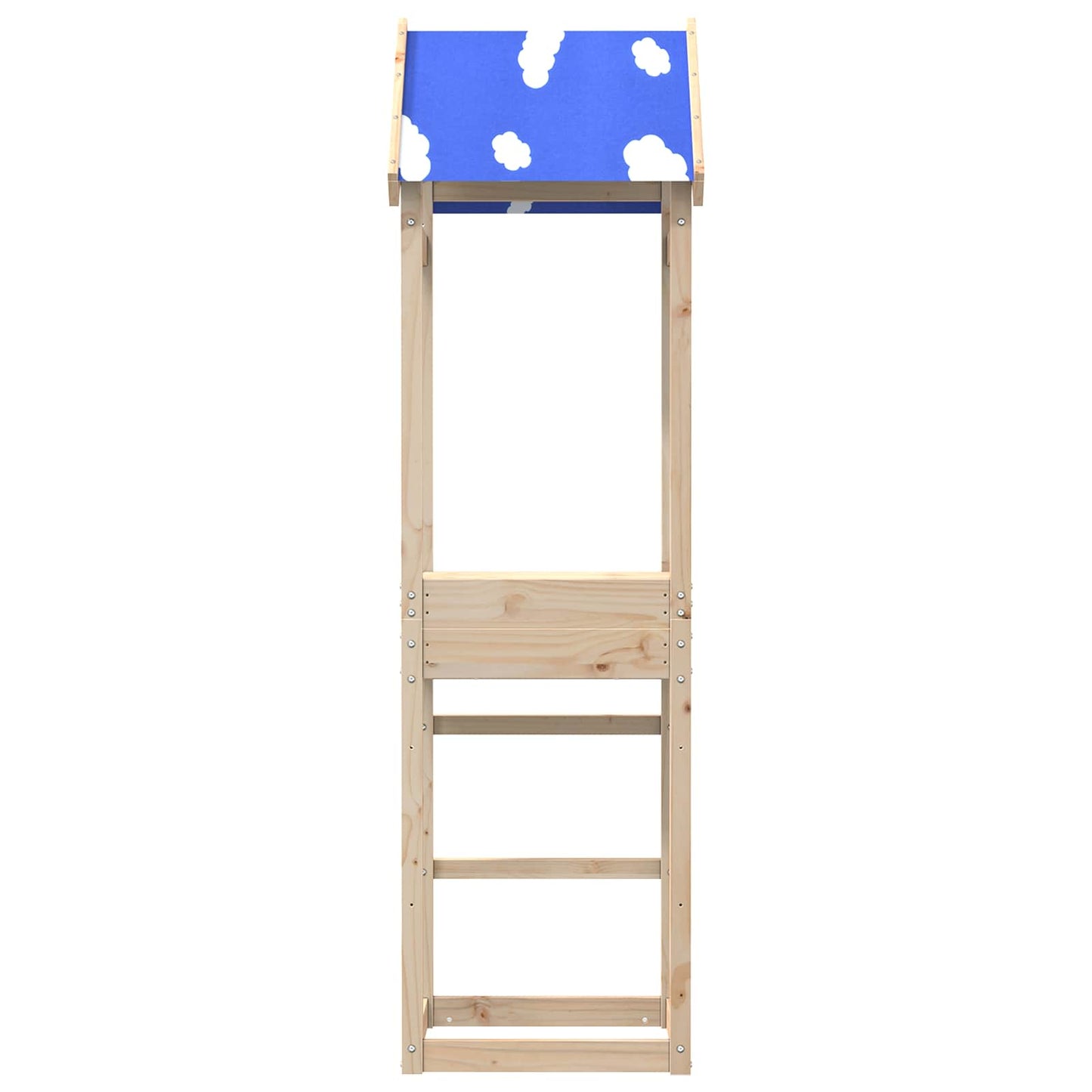 Speeltoren Bruin 52,5 x 46,5 x 195 cm Massief grenenhout is nu te koop bij PeponiXL, paradijselijk wonen!