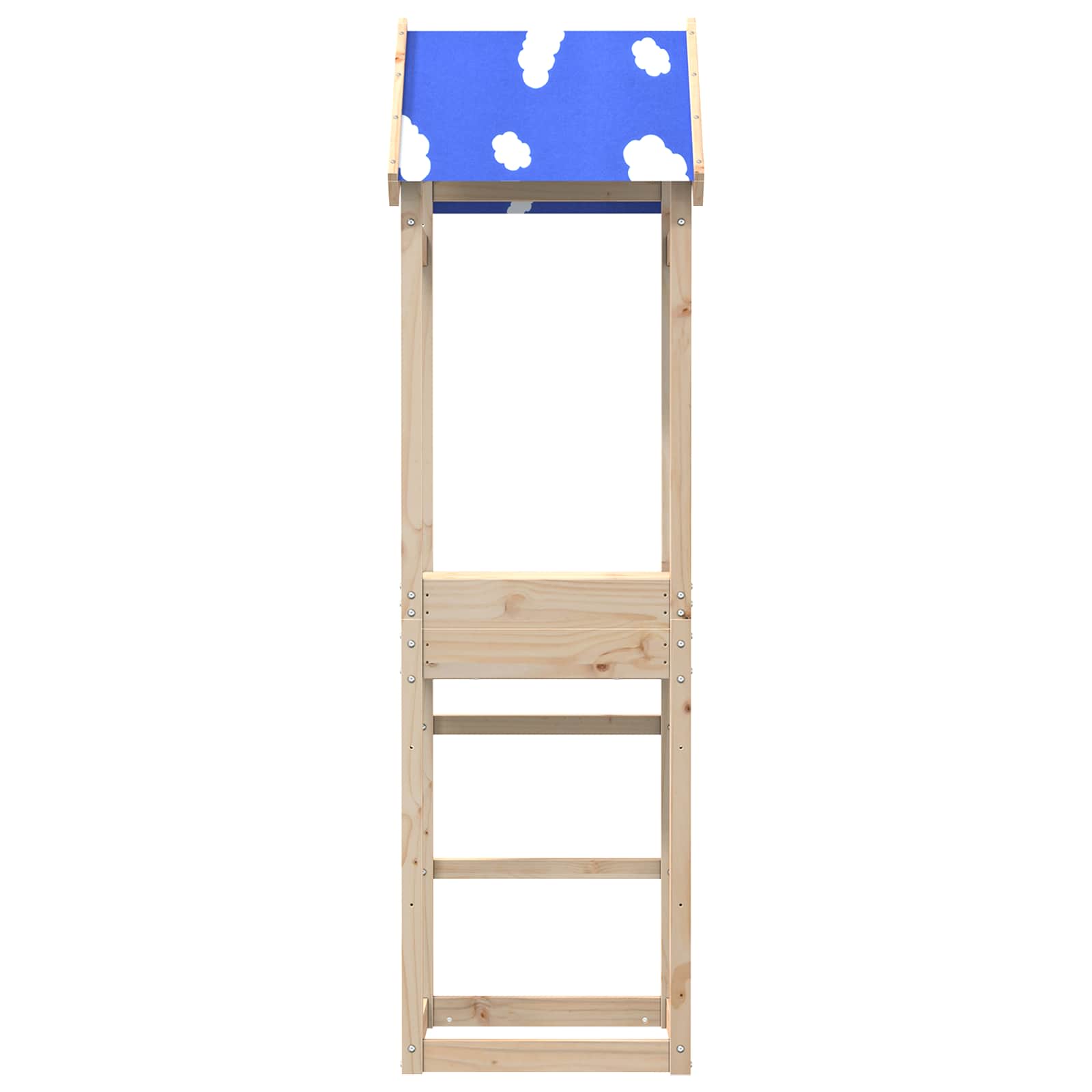 Speeltoren Bruin 52,5 x 46,5 x 195 cm Massief grenenhout is nu te koop bij PeponiXL, paradijselijk wonen!