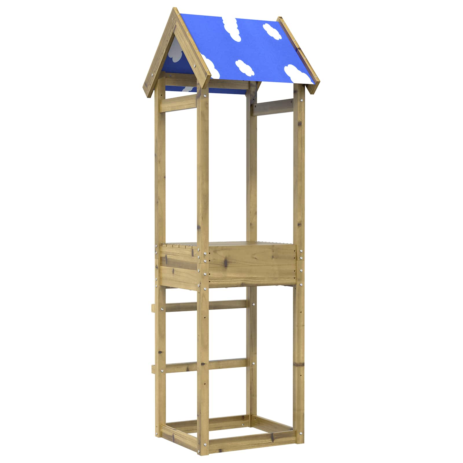 Speeltoren Bruin Massief geïmpregneerd hout is nu te koop bij PeponiXL, paradijselijk wonen!