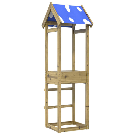 Speeltoren Bruin Massief geïmpregneerd hout is nu te koop bij PeponiXL, paradijselijk wonen!