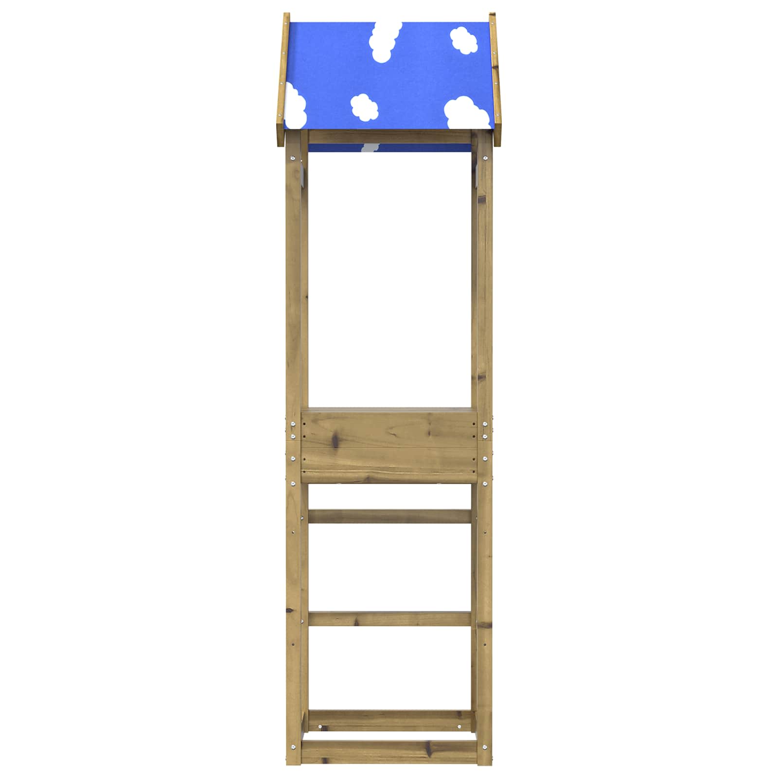 Speeltoren Bruin Massief geïmpregneerd hout is nu te koop bij PeponiXL, paradijselijk wonen!