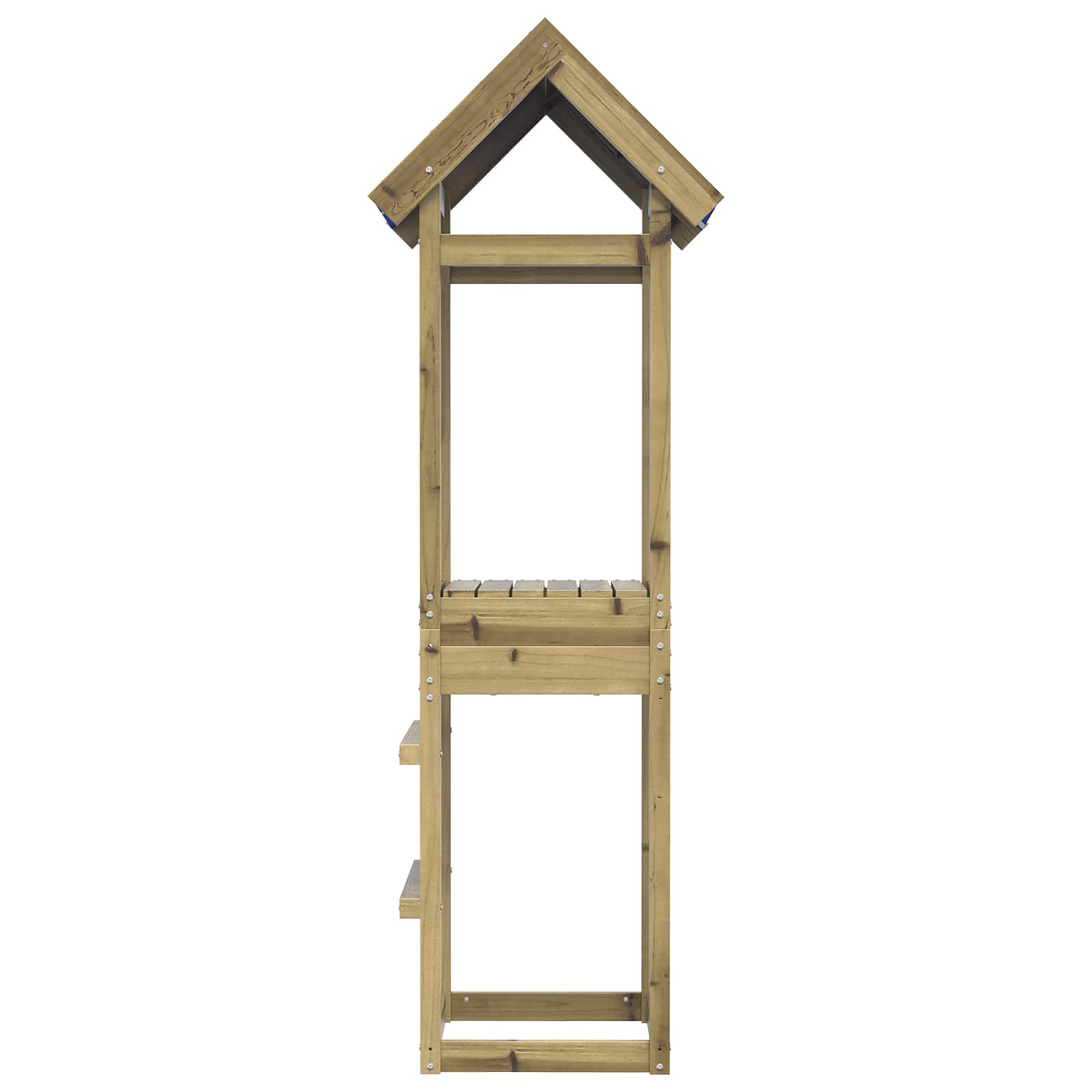 Speeltoren Bruin Massief geïmpregneerd hout is nu te koop bij PeponiXL, paradijselijk wonen!