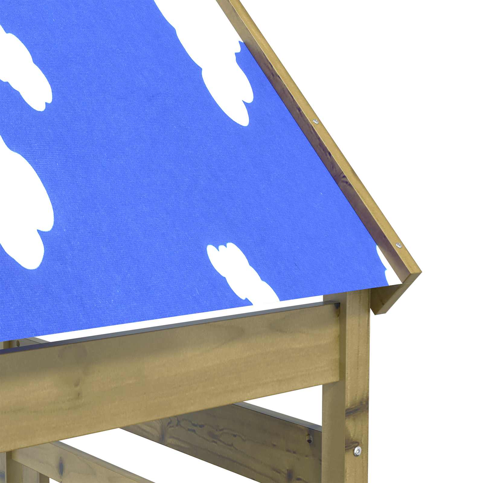 Speeltoren Bruin 52,5 x 85 x 265 cm Massief geïmpregneerd hout is nu te koop bij PeponiXL, paradijselijk wonen!