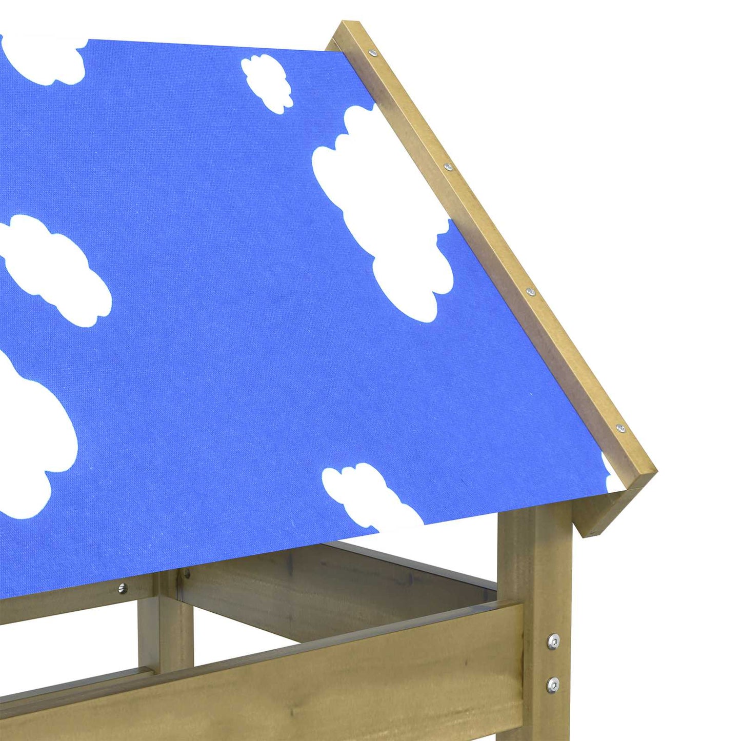 Speeltoren Bruin 52,5 x 85 x 239 cm Massief geïmpregneerd hout is nu te koop bij PeponiXL, paradijselijk wonen!
