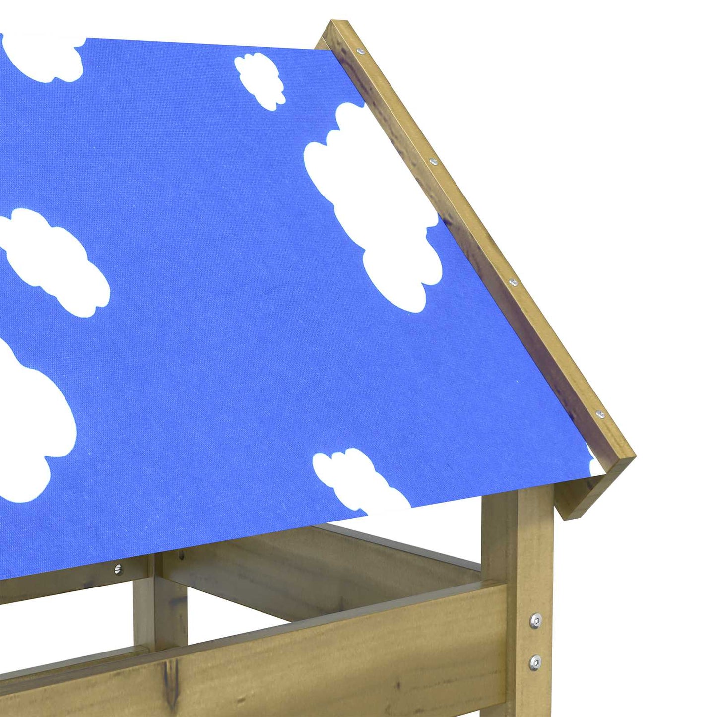 Speeltoren Bruin 85 x 52,5 x 239 cm Massief geïmpregneerd hout is nu te koop bij PeponiXL, paradijselijk wonen!