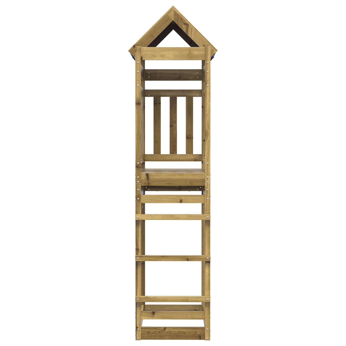 Speeltoren Bruin 85 x 52,5 x 239 cm Massief geïmpregneerd hout is nu te koop bij PeponiXL, paradijselijk wonen!