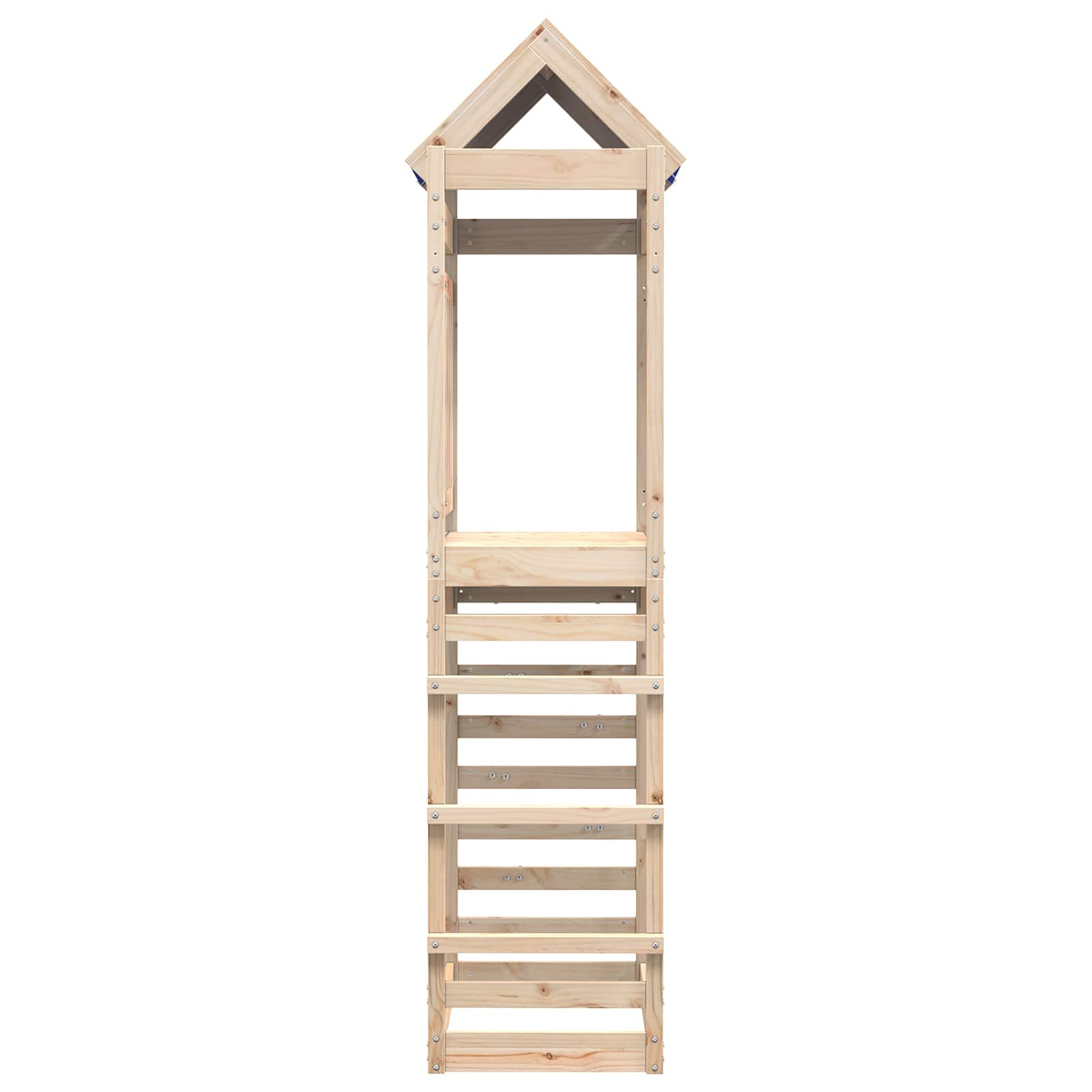 Speeltoren Bruin 85 x 52,5 x 239 cm Massief grenenhout is nu te koop bij PeponiXL, paradijselijk wonen!