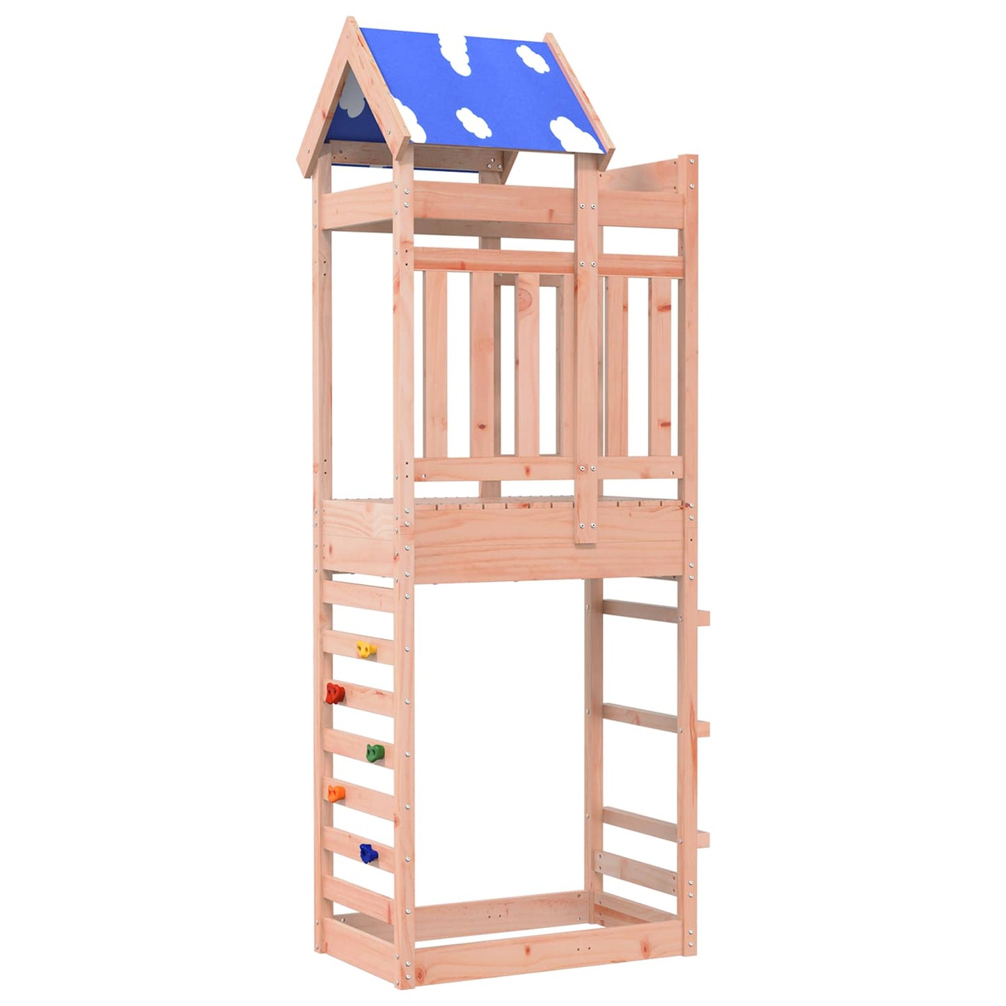 Speeltoren Bruin 85 x 52,5 x 239 cm Massief Douglas hout is nu te koop bij PeponiXL, paradijselijk wonen!