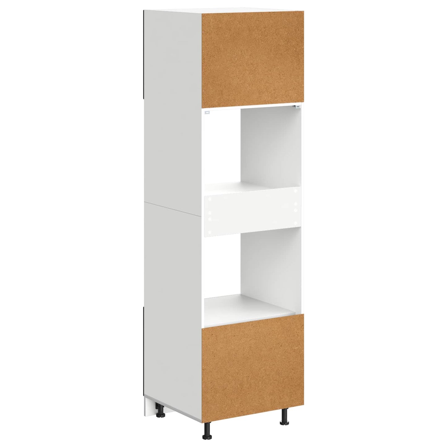 Vaatwasserpaneel Zwart Eiken 60 x 57 x 207 cm Bewerkt hout is nu te koop bij PeponiXL, paradijselijk wonen!