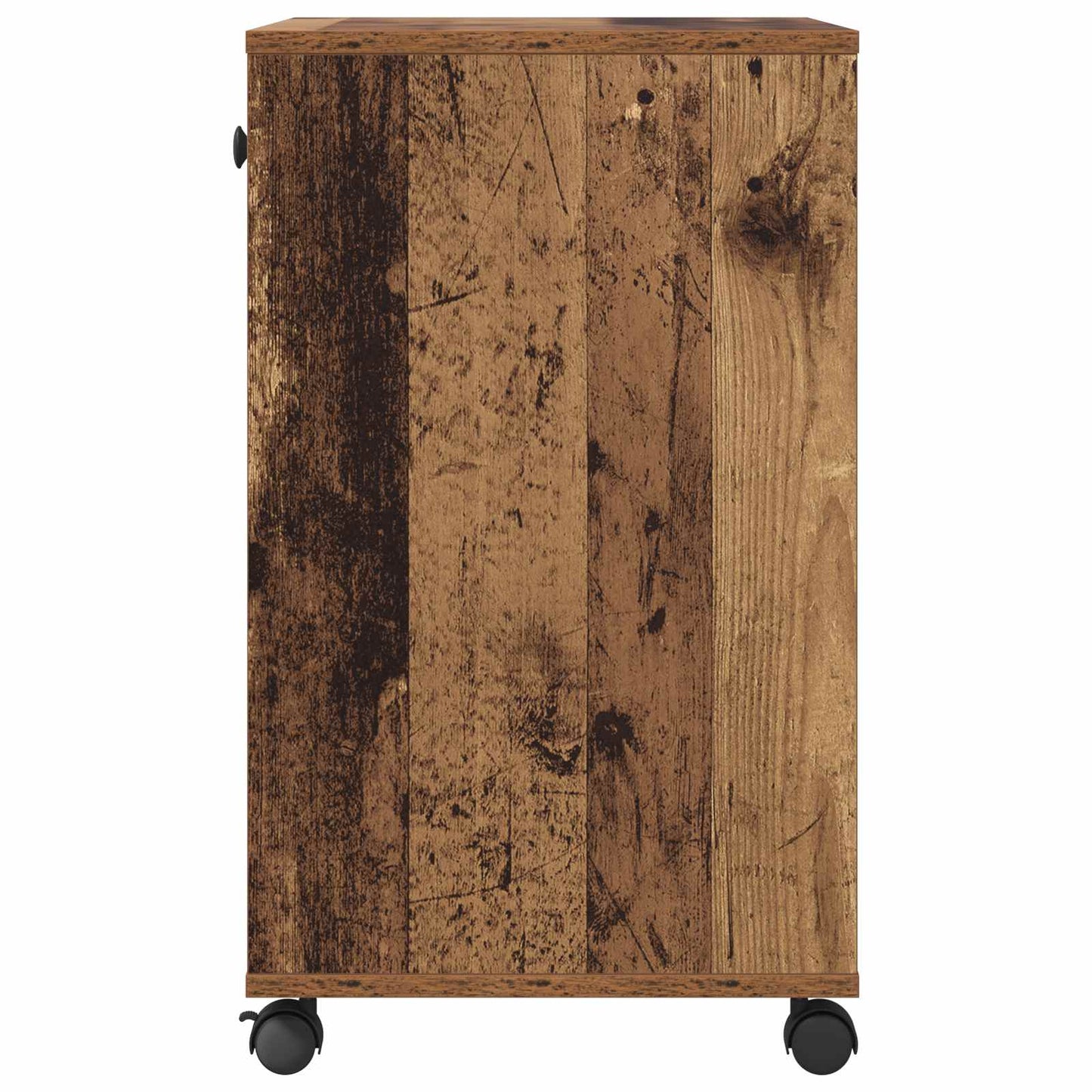 Printerstand met lade Oudhout 60 x 40 x 68.5 cm Bewerkt hout is nu te koop bij PeponiXL, paradijselijk wonen!