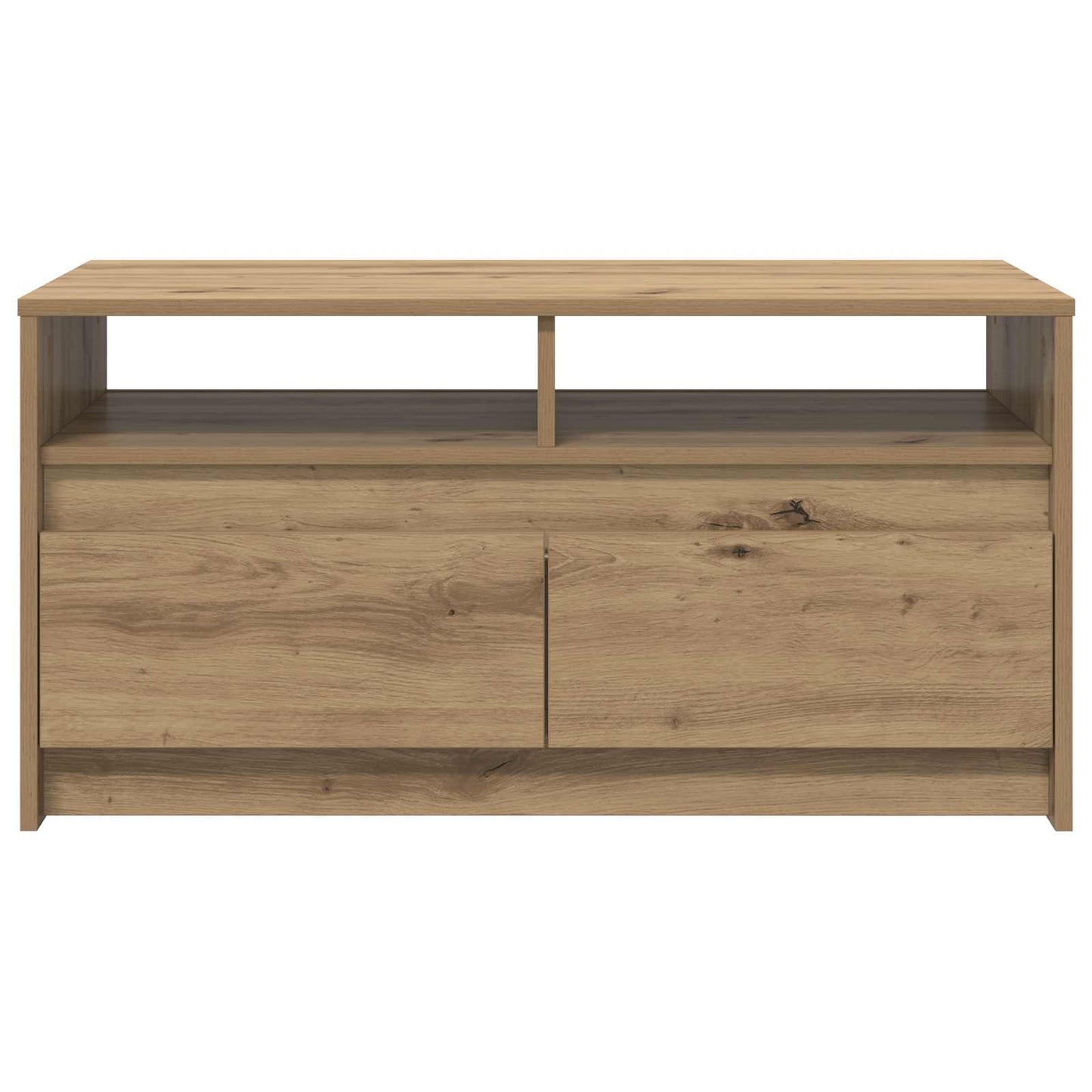 Salontafel Ambachtelijk eiken 90 x 50 x 45 cm Bewerkt hout is nu te koop bij PeponiXL, paradijselijk wonen!