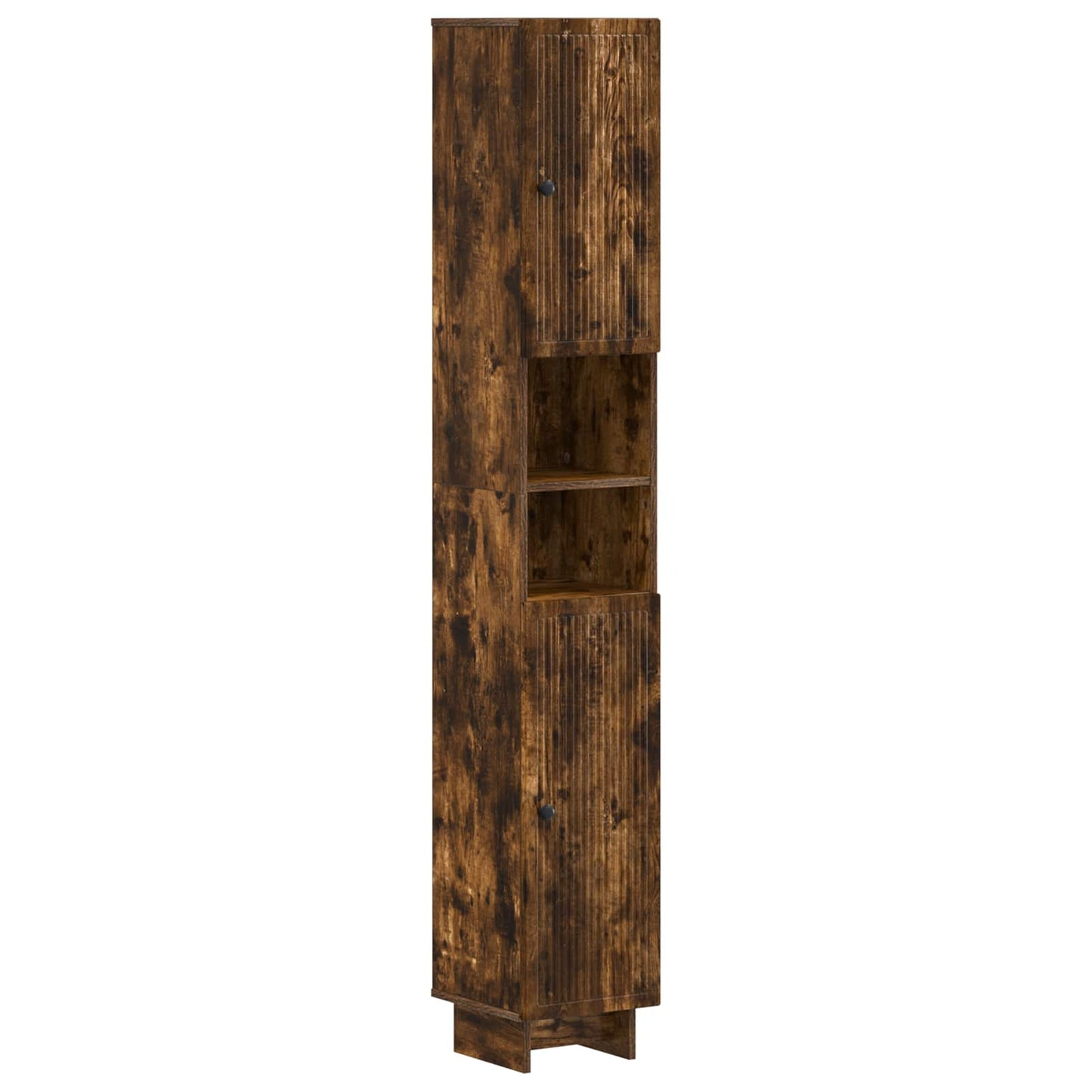 3-delige badkamerkast set EDE Gerookt eiken Bewerkt hout is nu te koop bij PeponiXL, paradijselijk wonen!