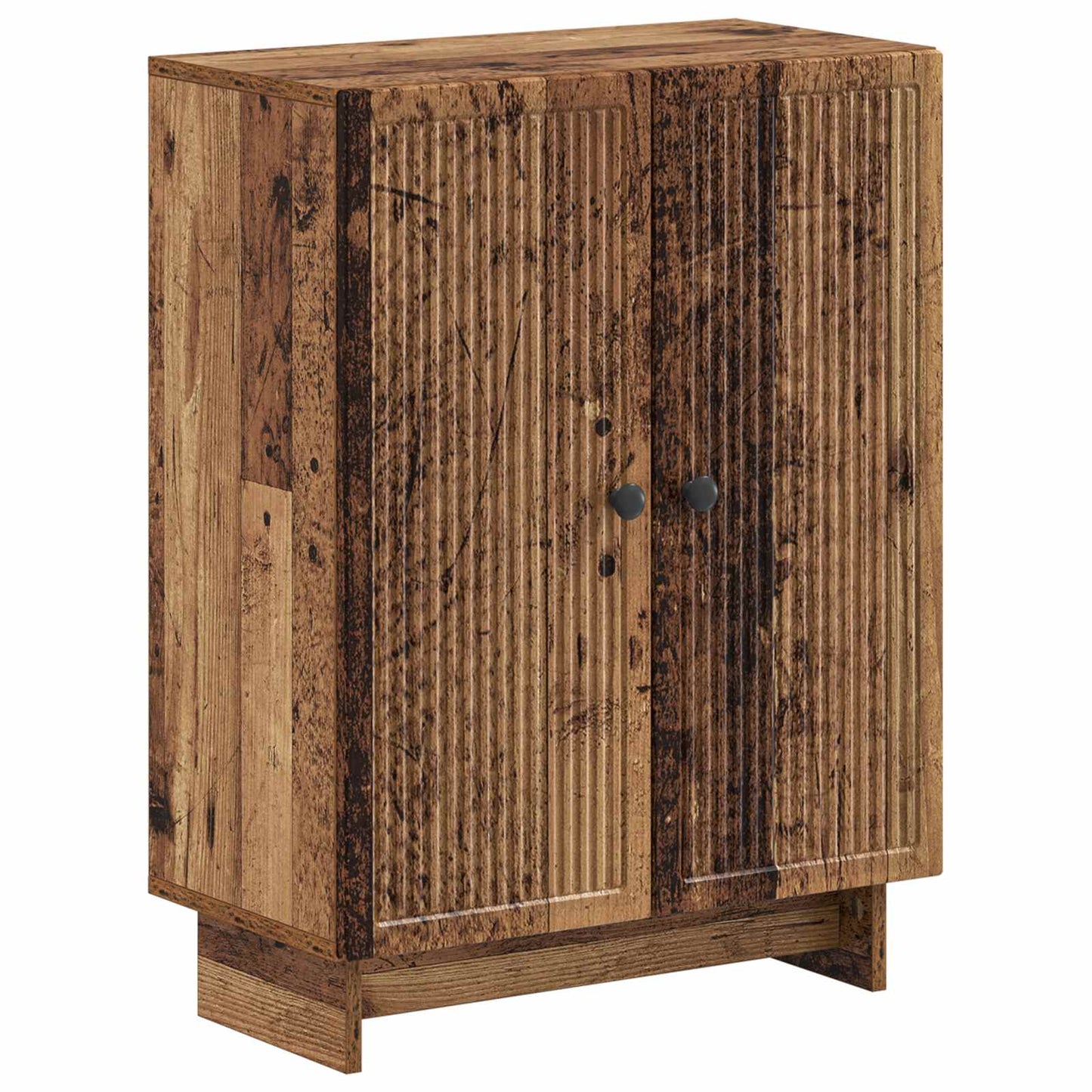3-delige badkamerkast set EDE Oud hout Bewerkt hout is nu te koop bij PeponiXL, paradijselijk wonen!