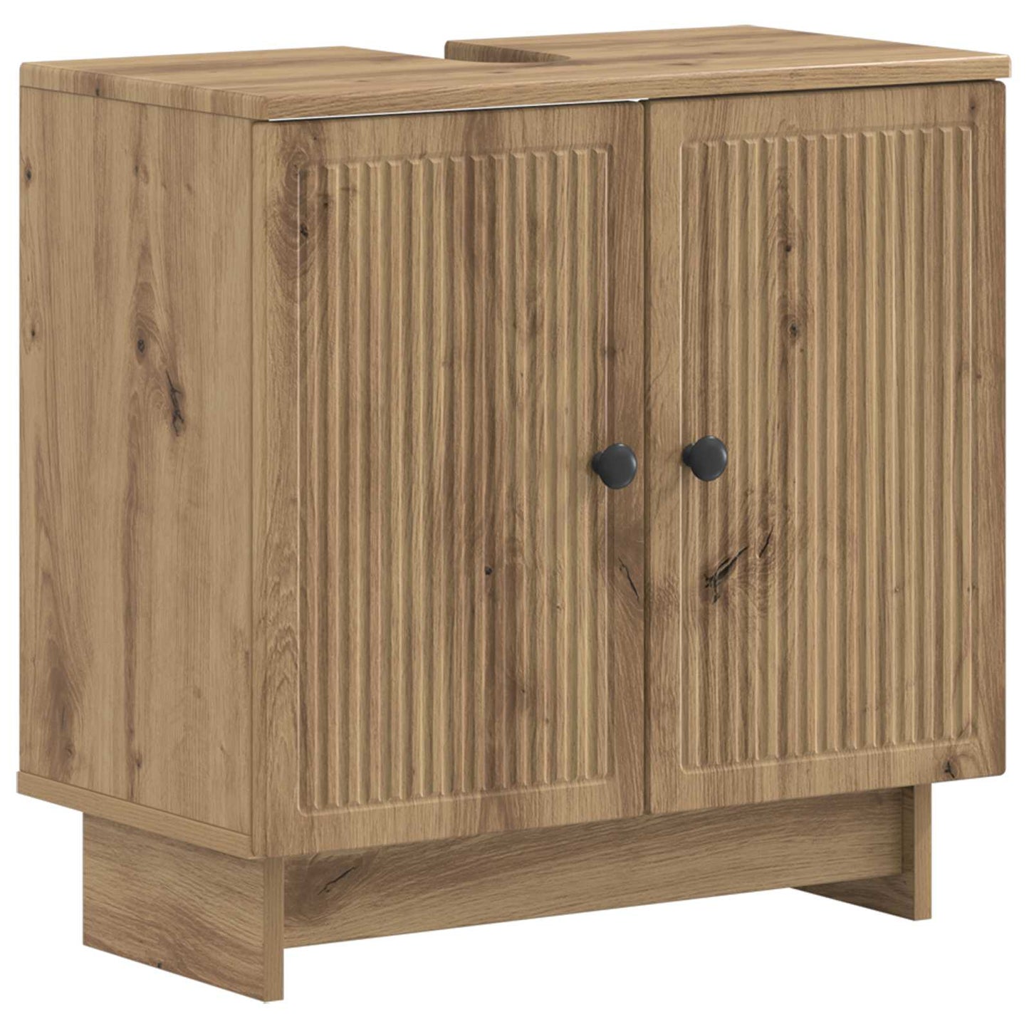 3-delige badkamerkast set EDE Artisanaal eiken Bewerkt hout is nu te koop bij PeponiXL, paradijselijk wonen!