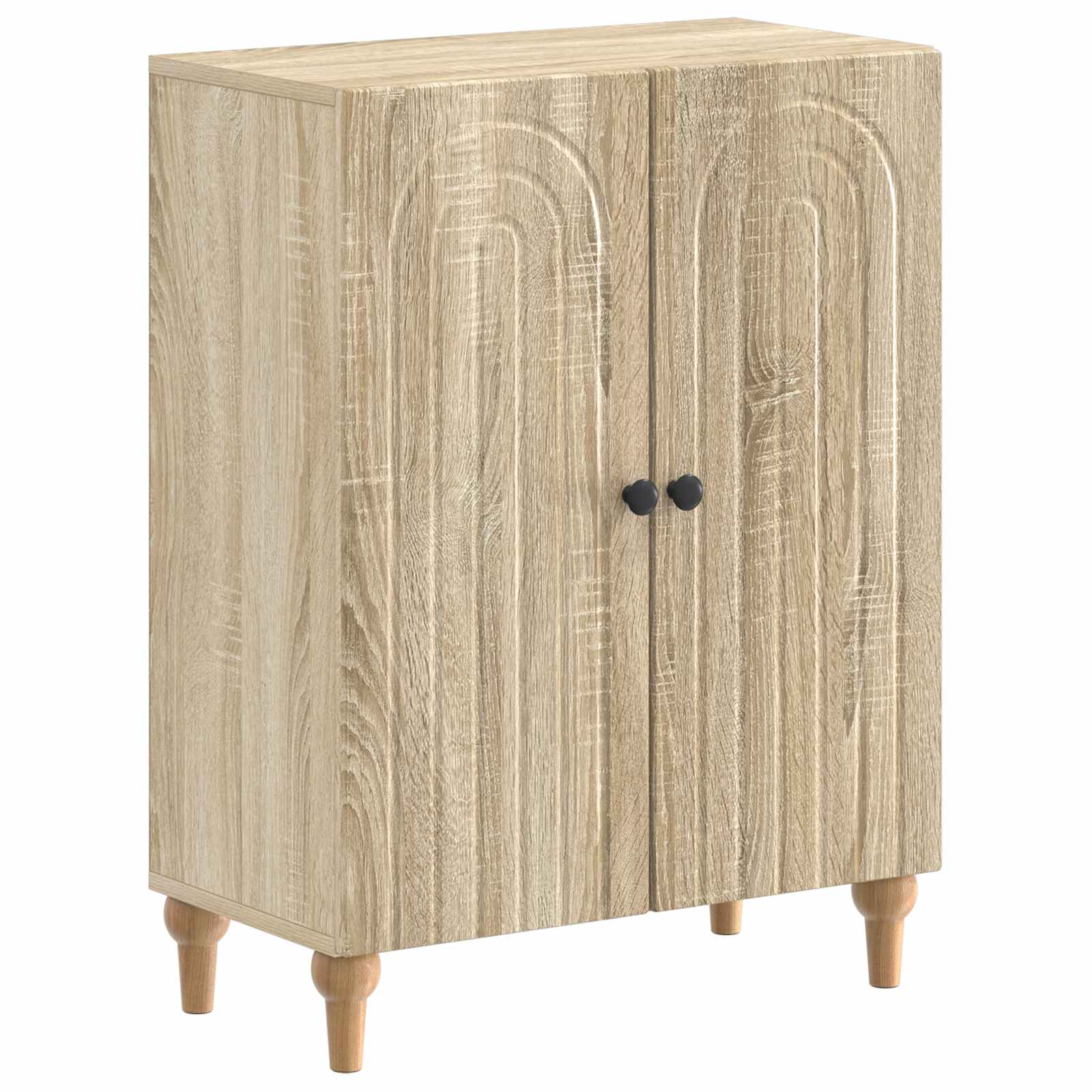 3-delige badkamerkast set ALKMAAR Sonoma Eiken Bewerkt hout is nu te koop bij PeponiXL, paradijselijk wonen!
