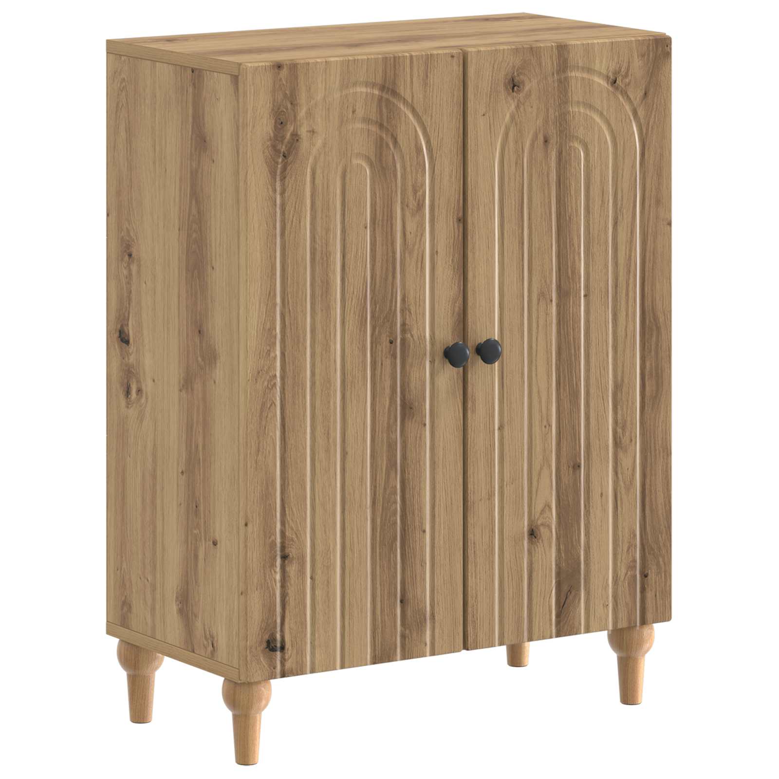 3-delige badkamerkast set ALKMAAR Artisanaal eiken Bewerkt hout is nu te koop bij PeponiXL, paradijselijk wonen!