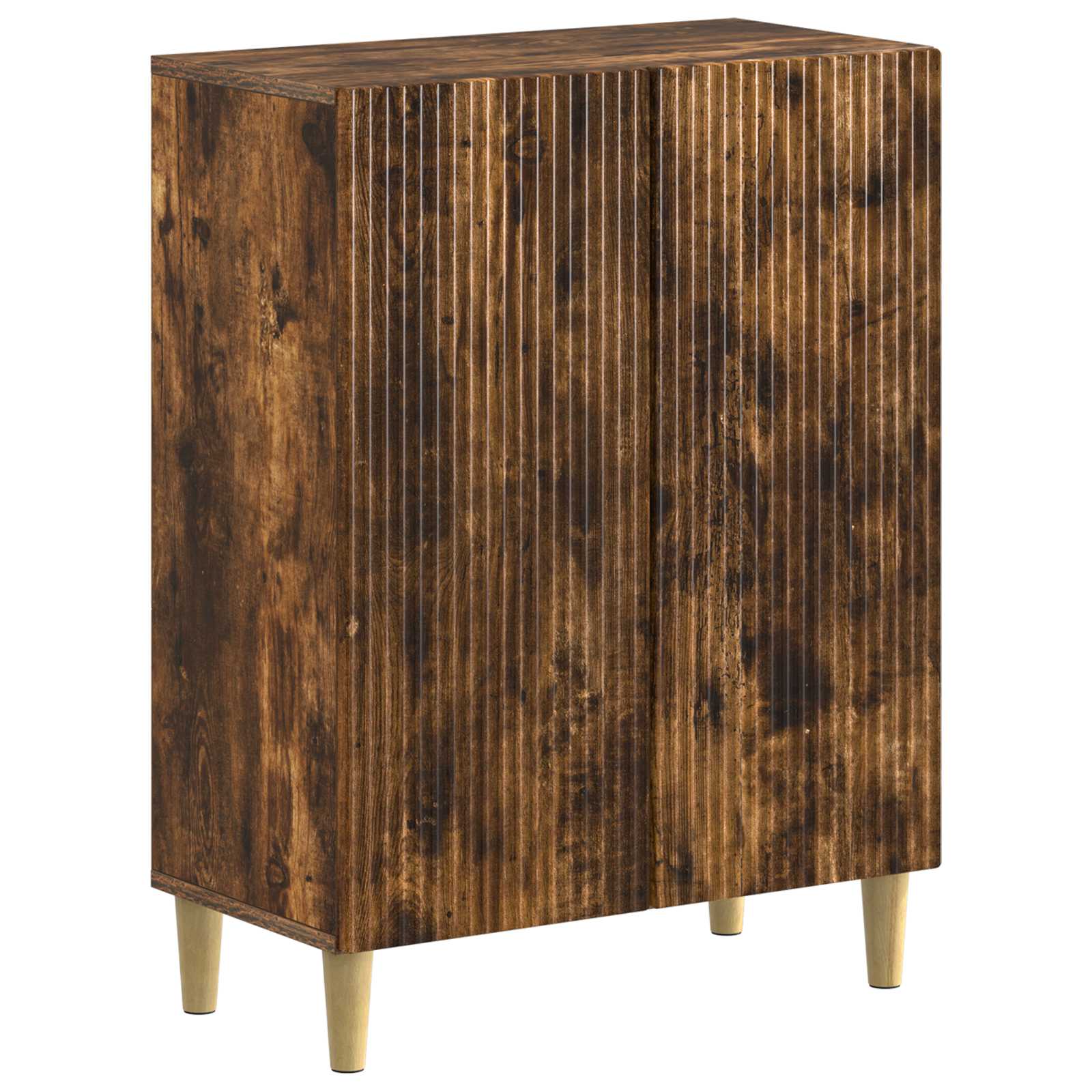 3-delige badkamerkast set ARNHEM Gerookt eiken Bewerkt hout is nu te koop bij PeponiXL, paradijselijk wonen!