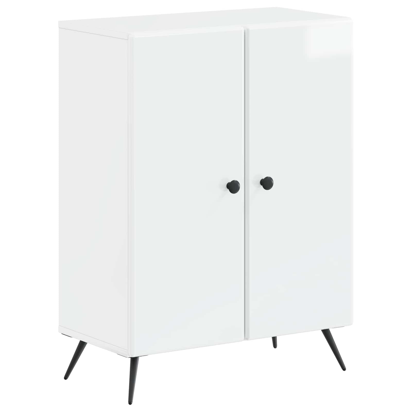 3-delige badkamerkast set BREDA Hoogglans Wit Bewerkt hout is nu te koop bij PeponiXL, paradijselijk wonen!