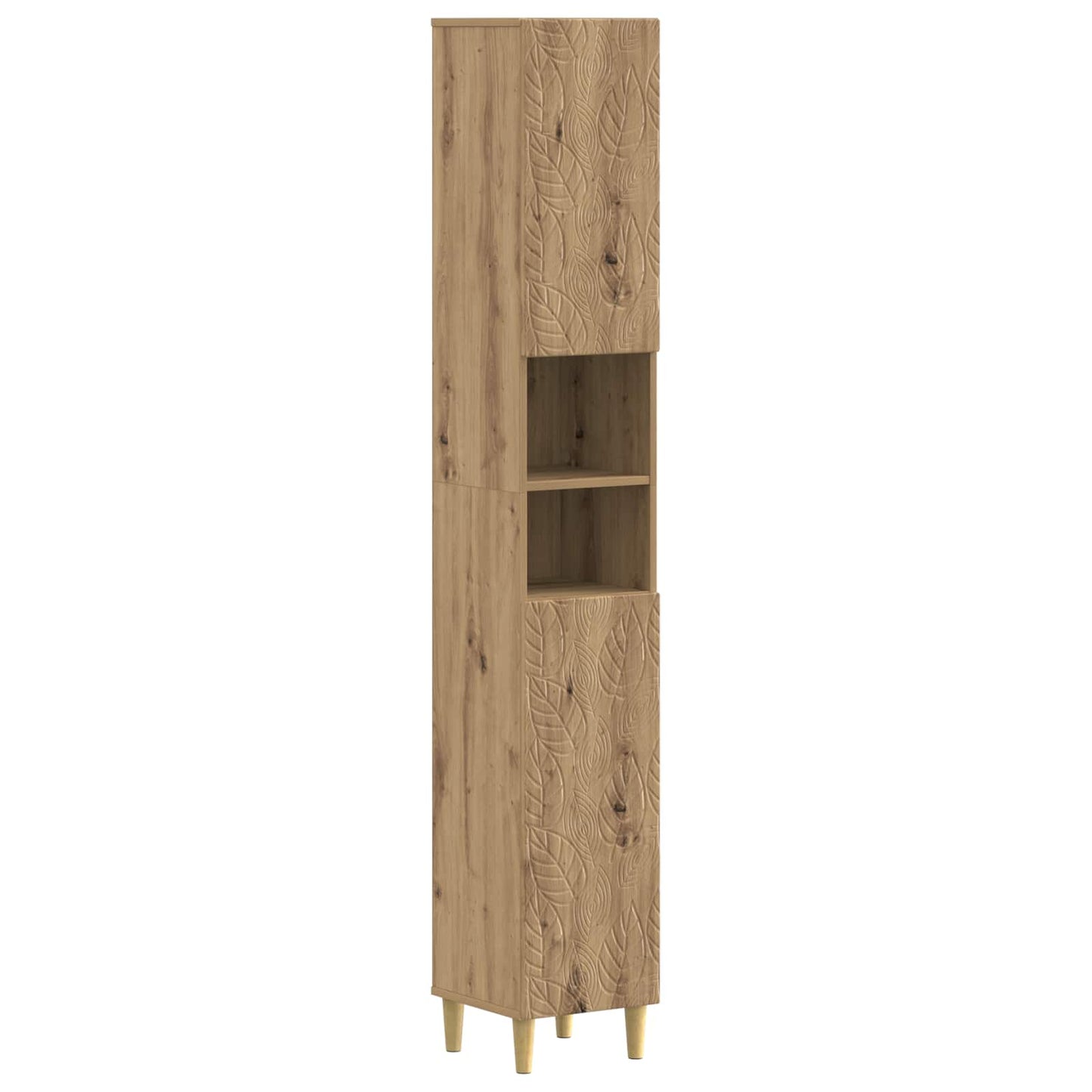 2-delige Badkamerkast Set DELFT Artisanaal eiken Bewerkt hout is nu te koop bij PeponiXL, paradijselijk wonen!