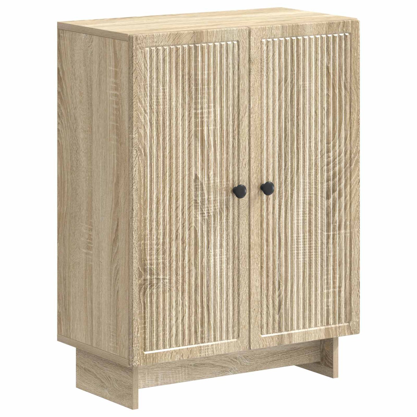 2-delige Badkamerkast Set EDE Sonoma Eiken Bewerkt hout is nu te koop bij PeponiXL, paradijselijk wonen!