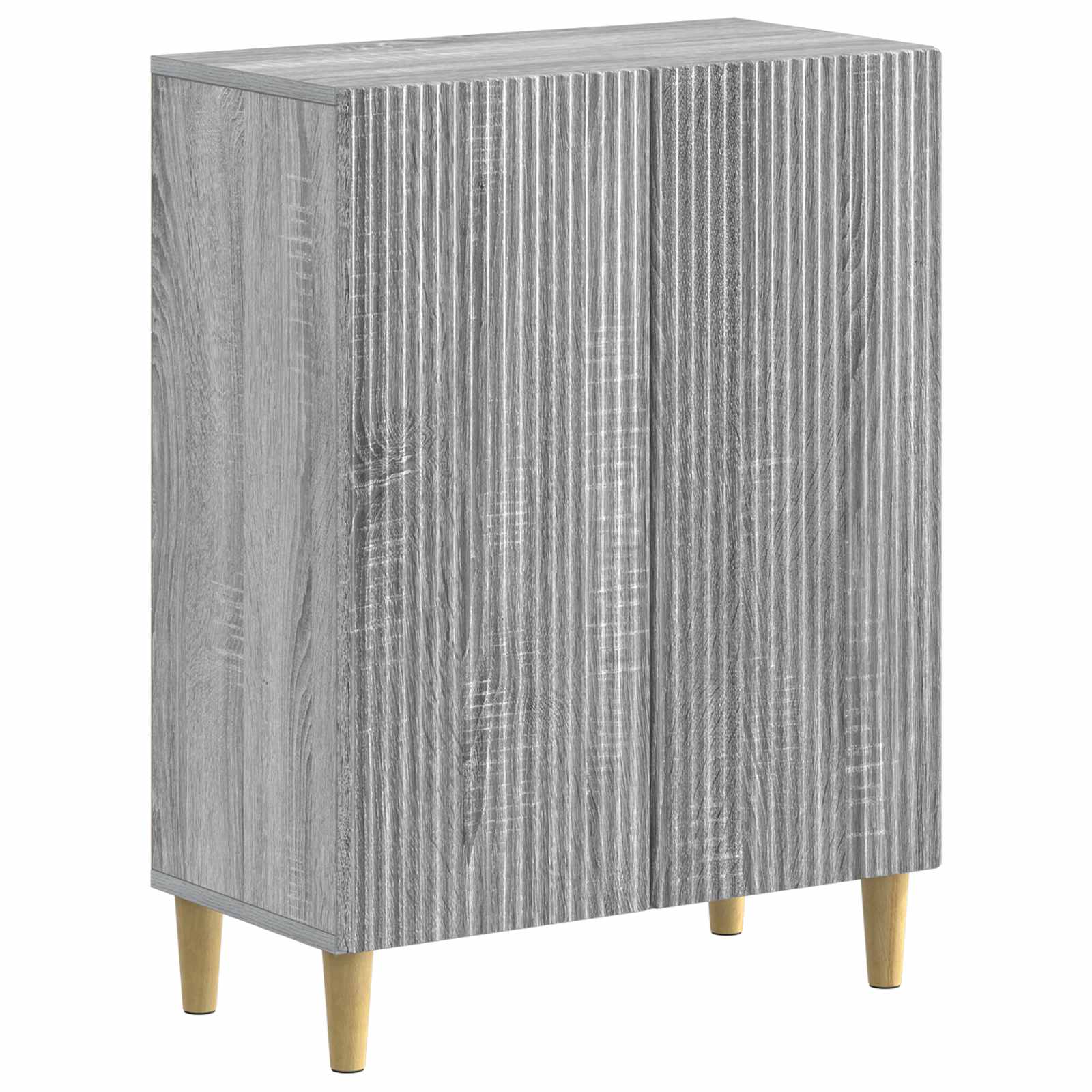 2-delige Badkamerkast Set ARNHEM Grijs Sonoma Bewerkt hout is nu te koop bij PeponiXL, paradijselijk wonen!