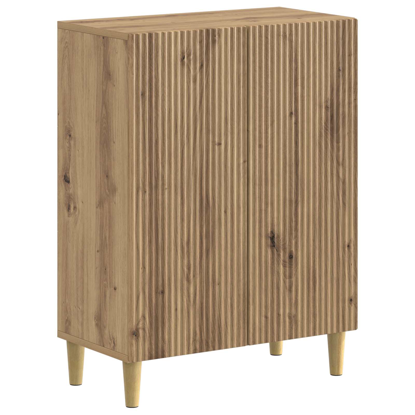 2-delige Badkamerkast Set ARNHEM Artisanaal eiken Bewerkt hout is nu te koop bij PeponiXL, paradijselijk wonen!